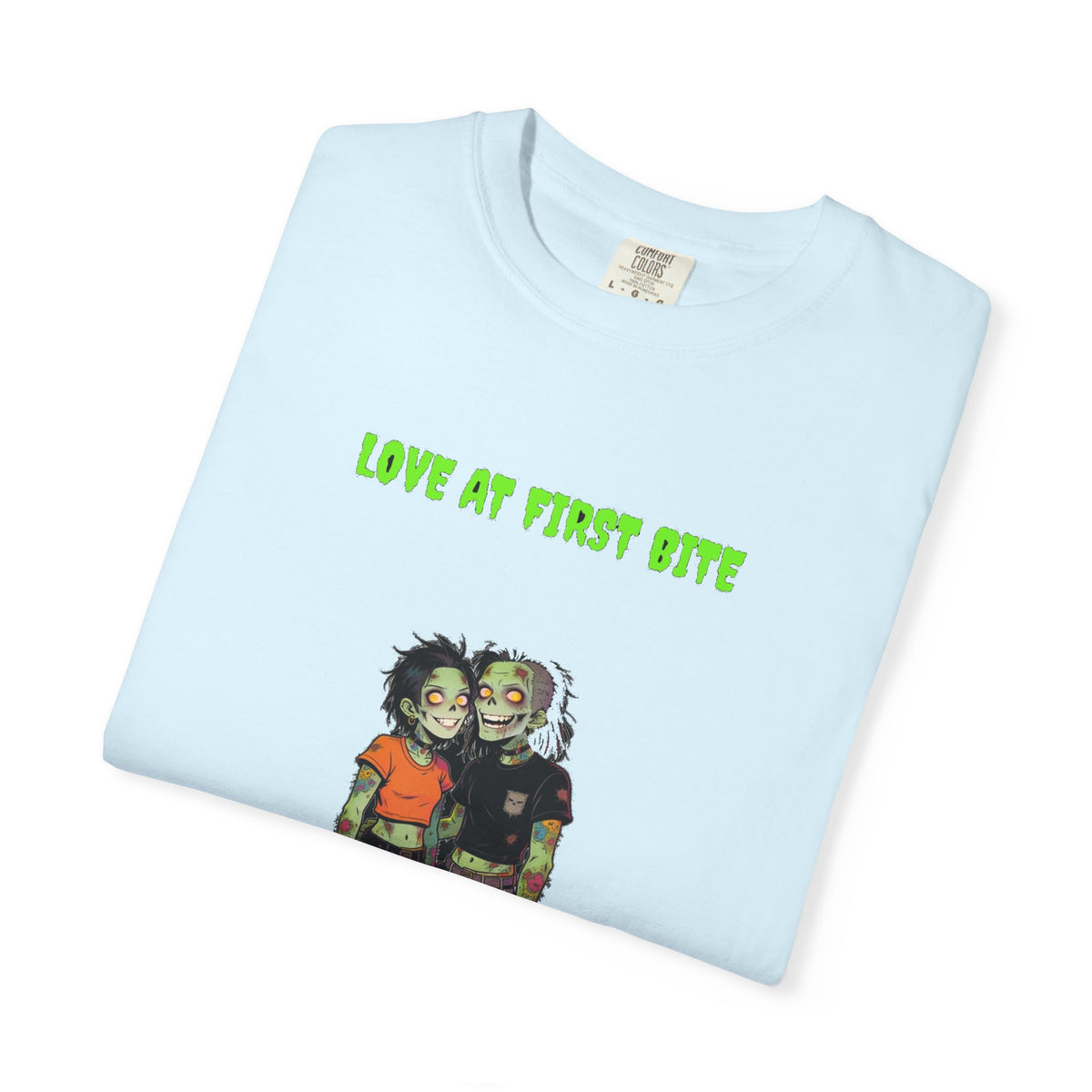 🧟❤️ Zombie Couple — LOVE AT FIRST BITE — "he had me at brains"