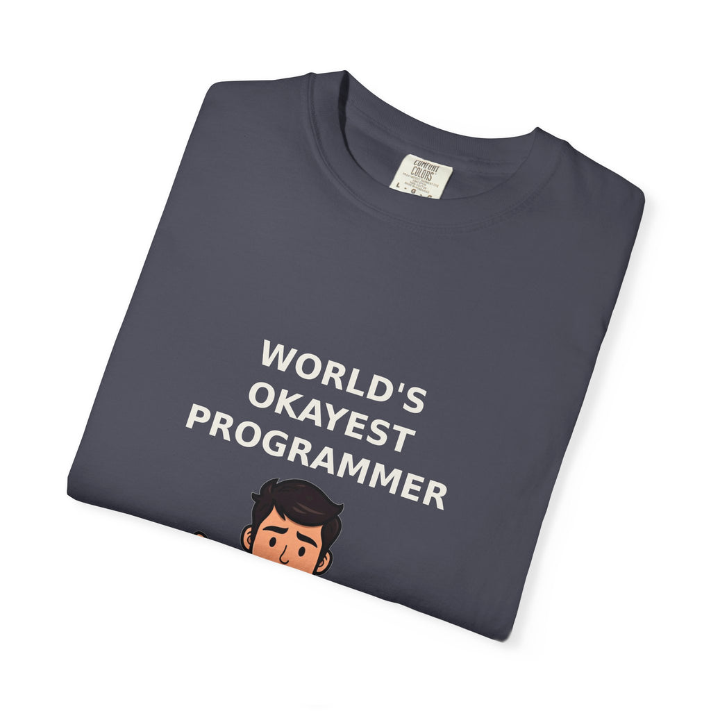 World's Okayest Programmer — Funny Coder Tee