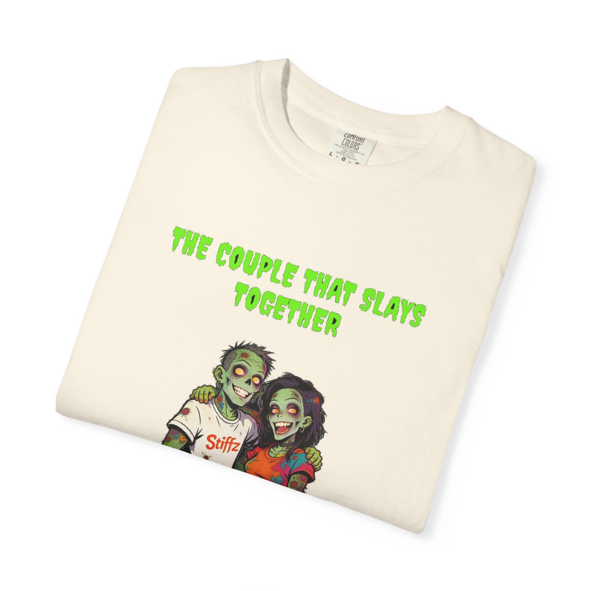 🧟❤️ Zombie Couple — THE COUPLE THAT SLAYS TOGETHER — "stays together"