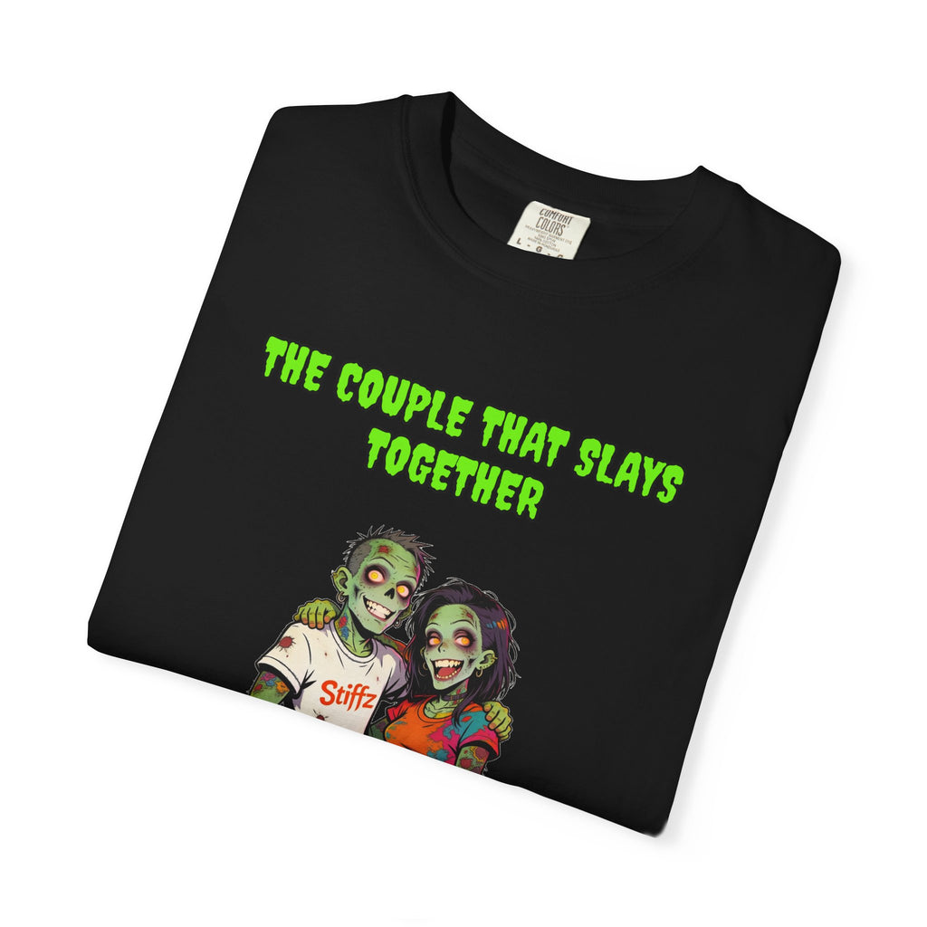 The Couple That Slays Together — Zombie Couple Tee