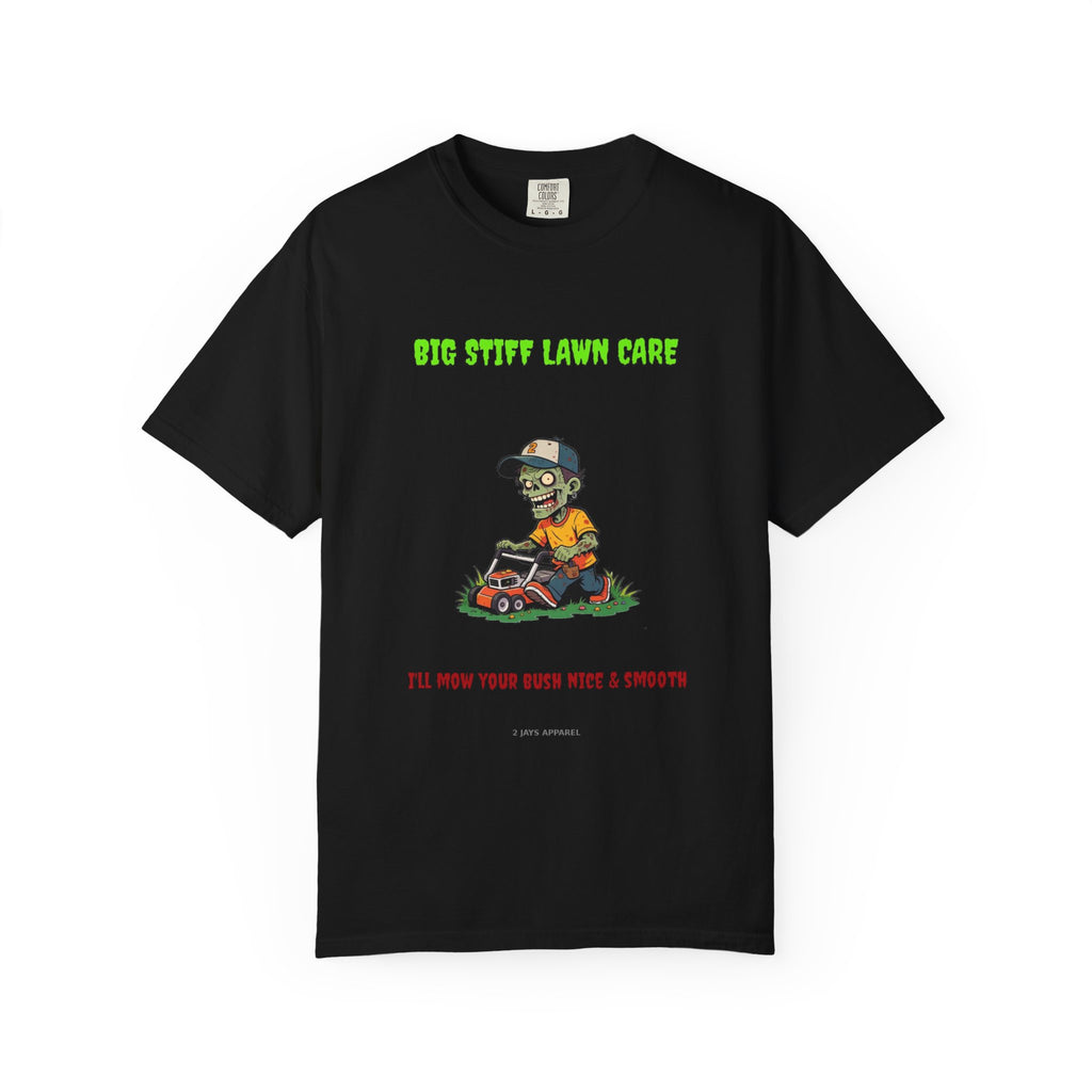 🔞🧟 Big Stiff LAWN CARE — "I'll mow your bush nice & smooth"