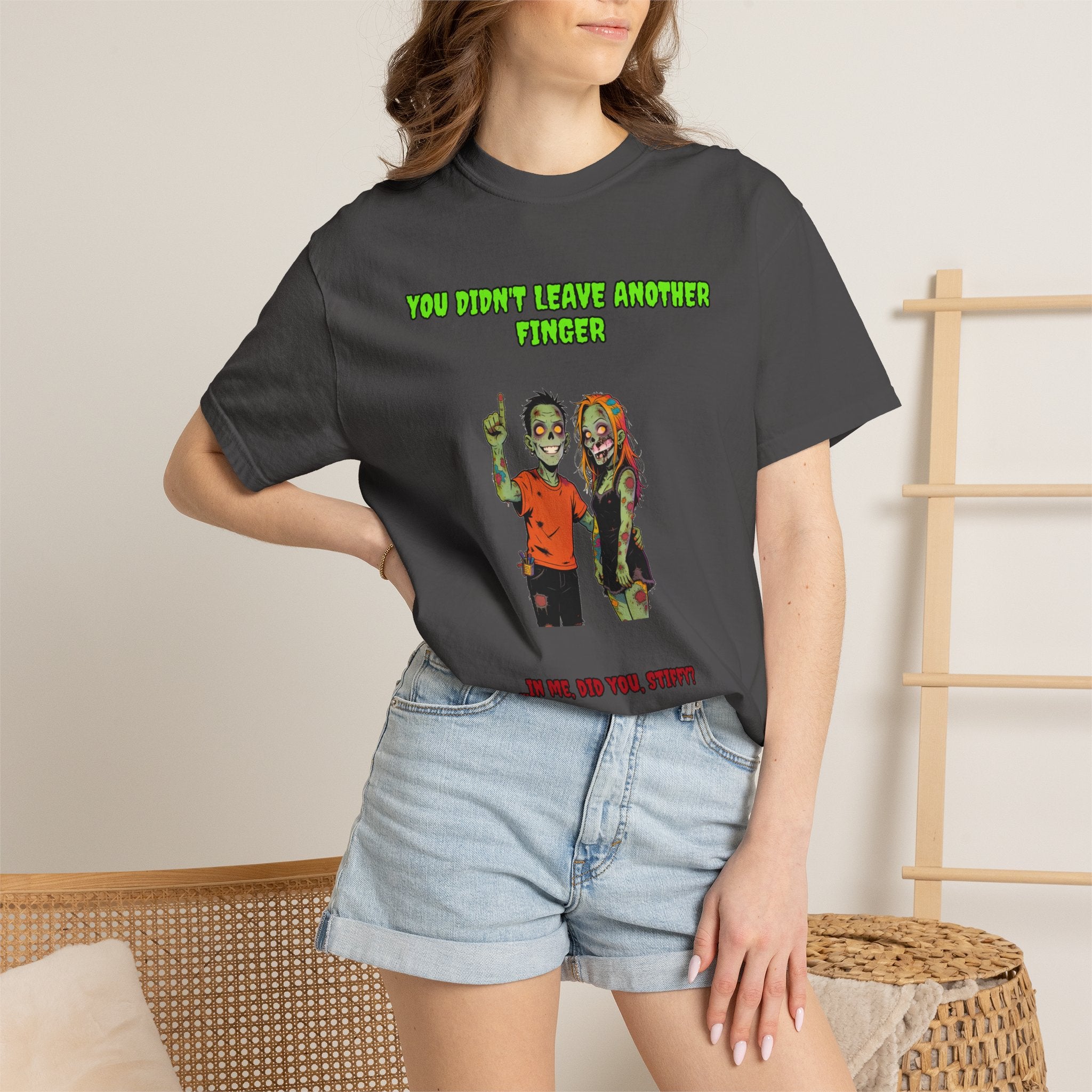 You Didn't Leave Another Finger — Zombie Couple Tee (18+)