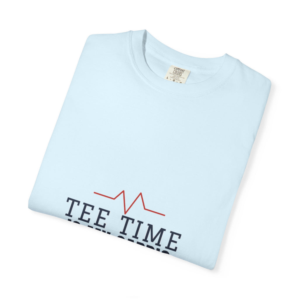 Tee Time Is My Cardio (left-chest)