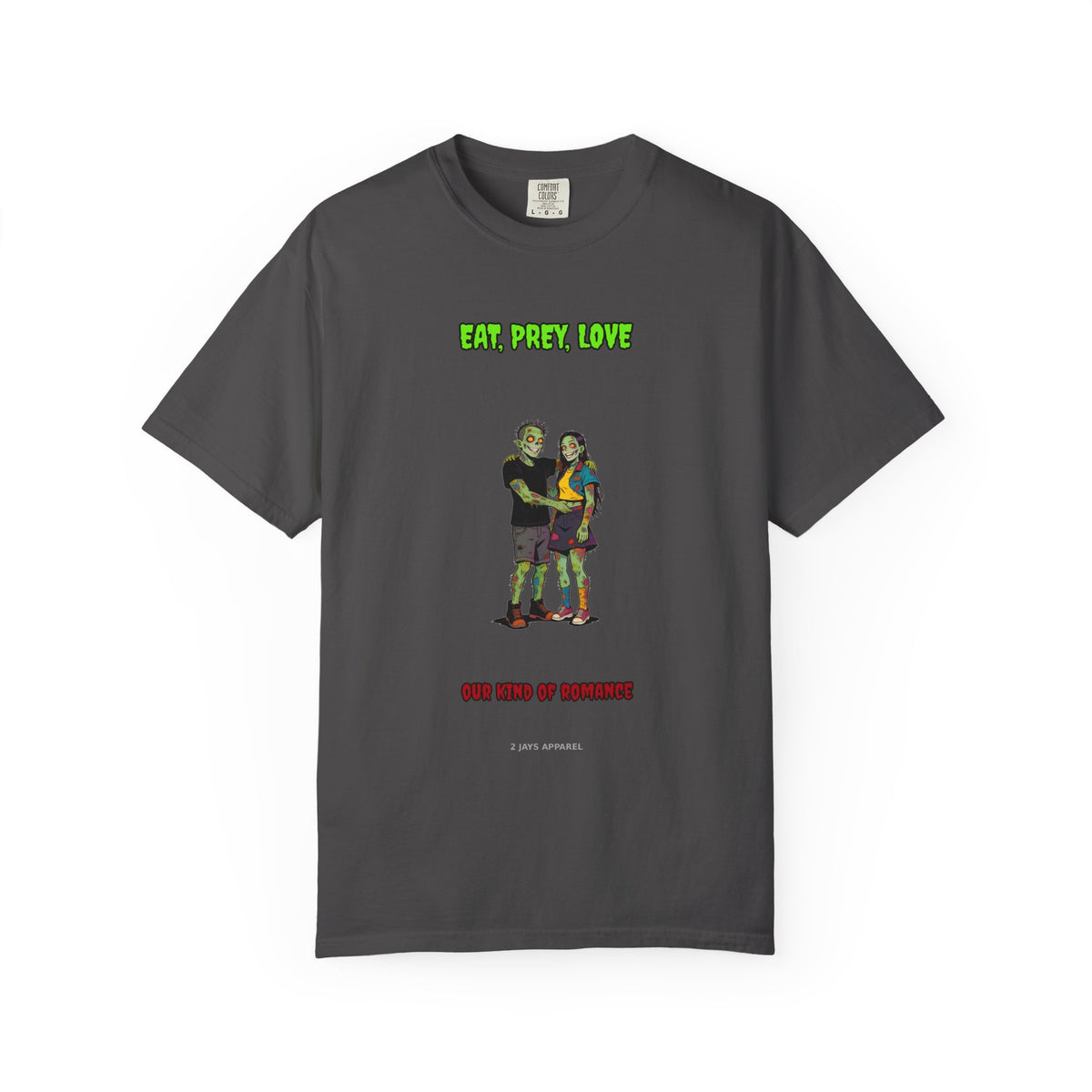 Eat, Prey, Love — Zombie Couple Tee