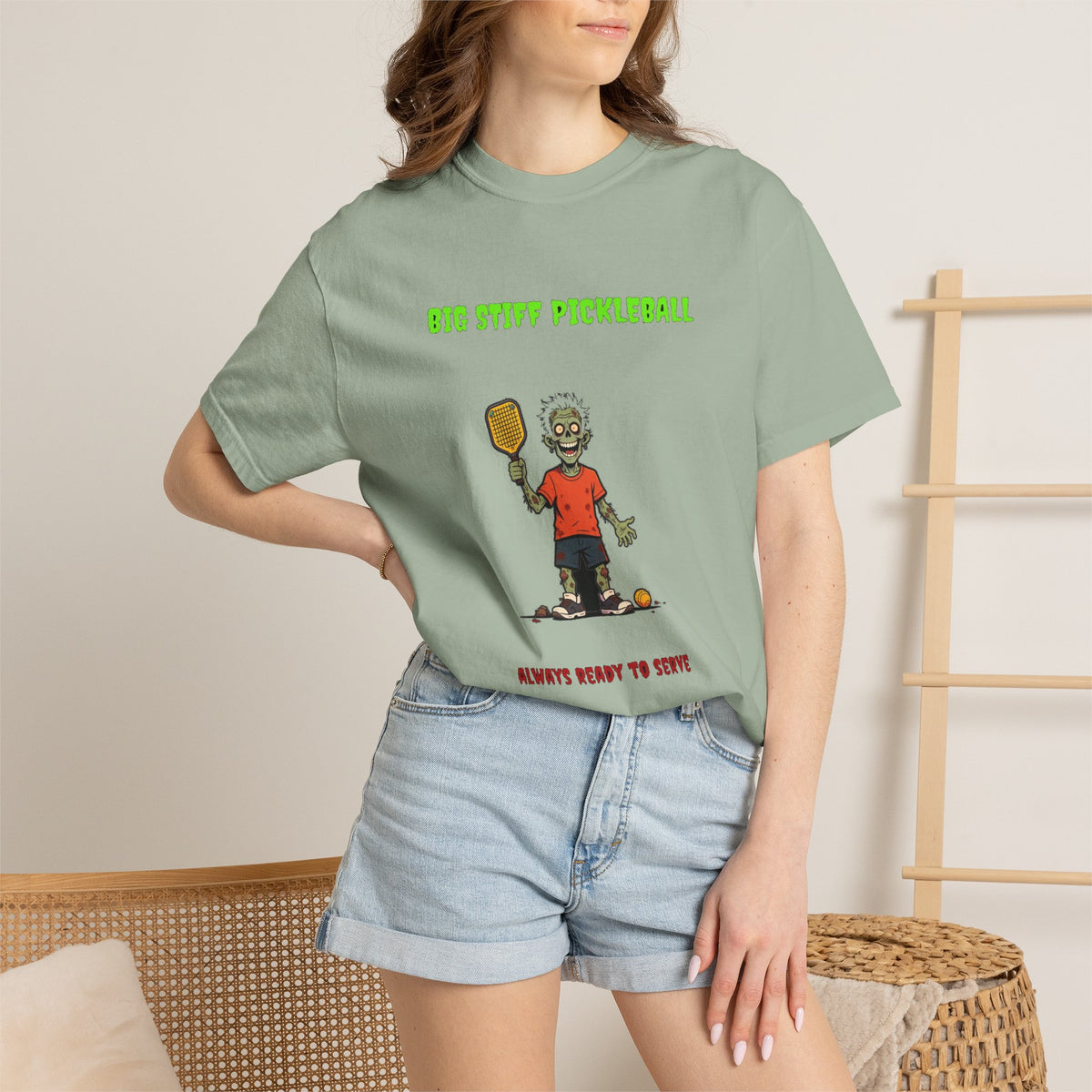 🧟 Big Stiff PICKLEBALL — "always ready to serve"