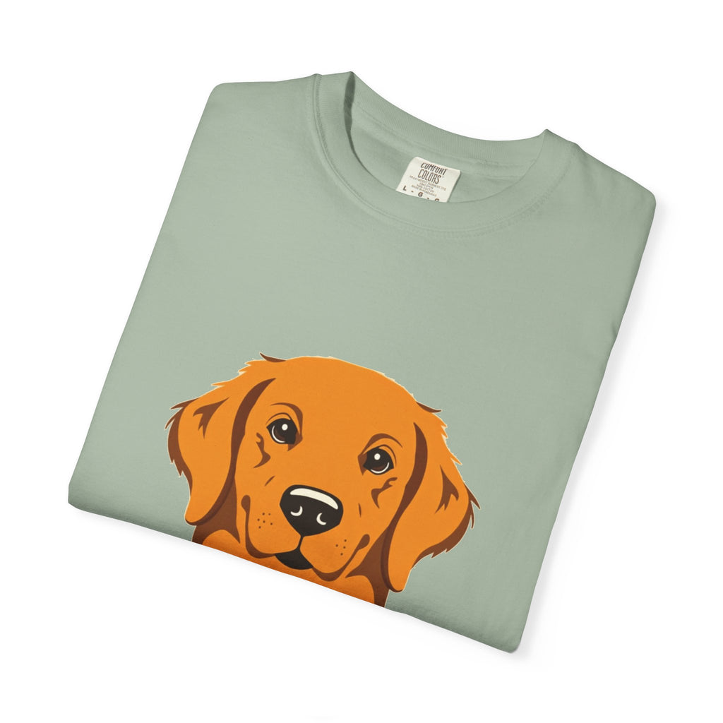 Golden Retriever (cartoon portrait)