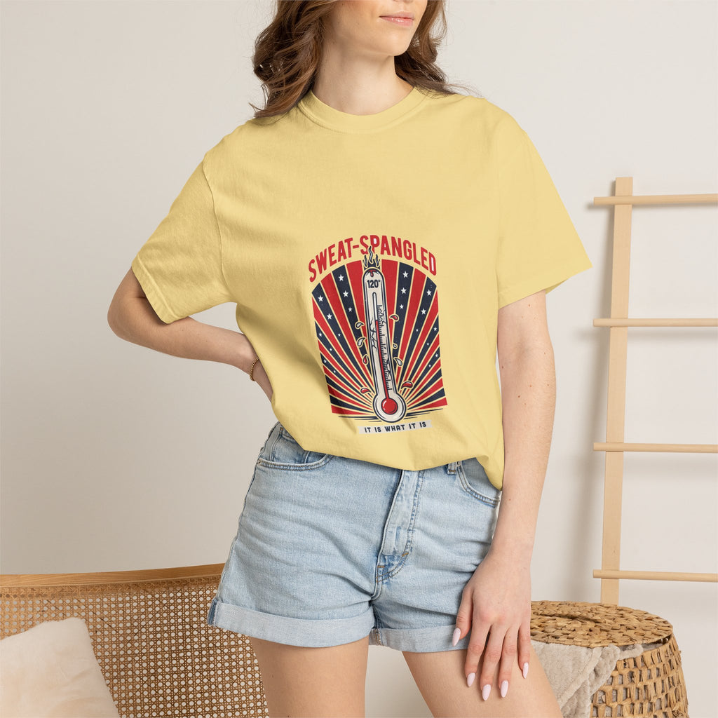 Sweat-Spangled — Funny Summer Patriotic Tee
