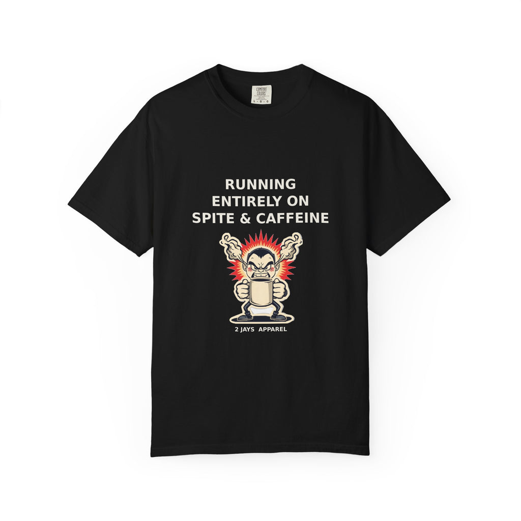 Powered By Spite — Funny Sarcastic Tee