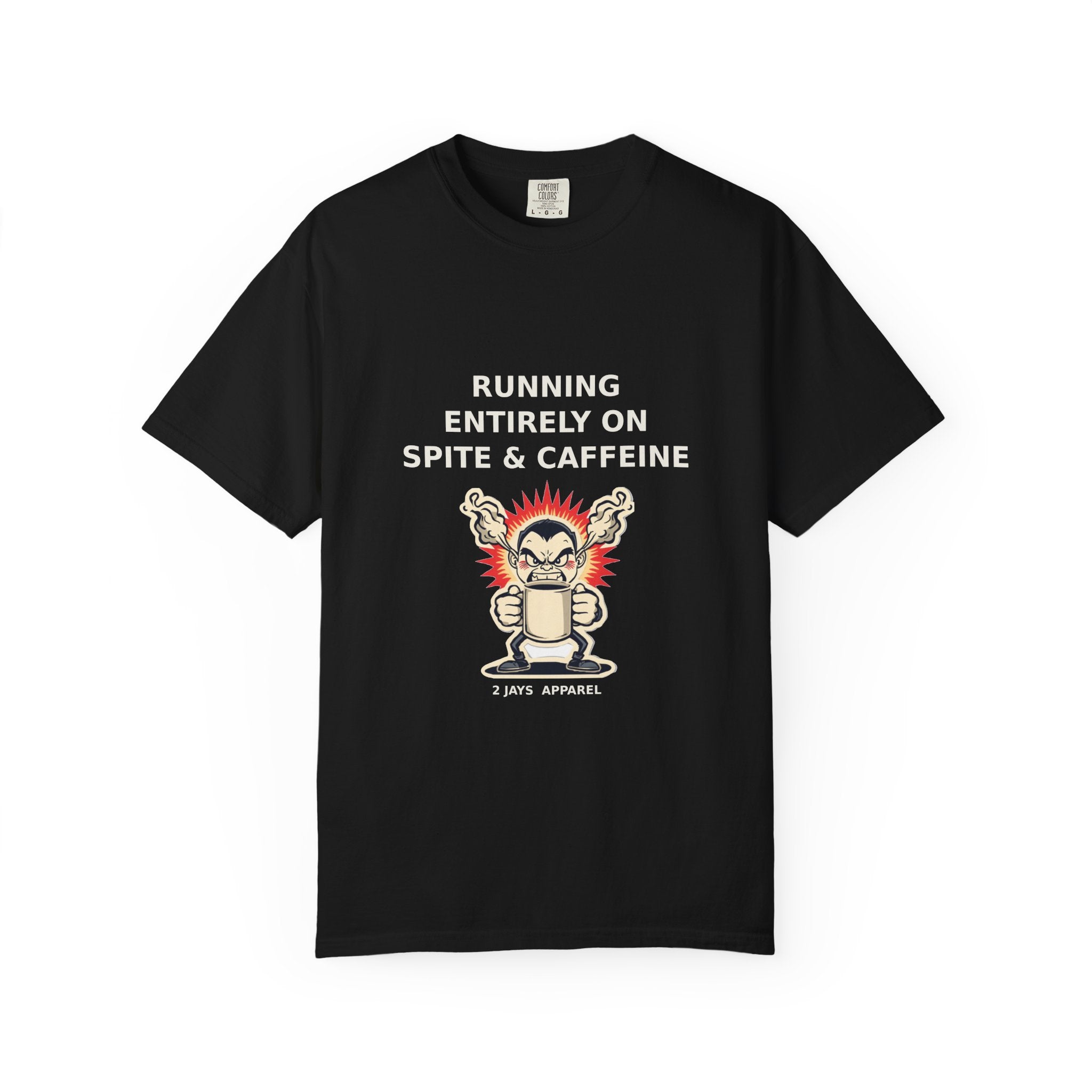 Powered By Spite — Funny Sarcastic Tee