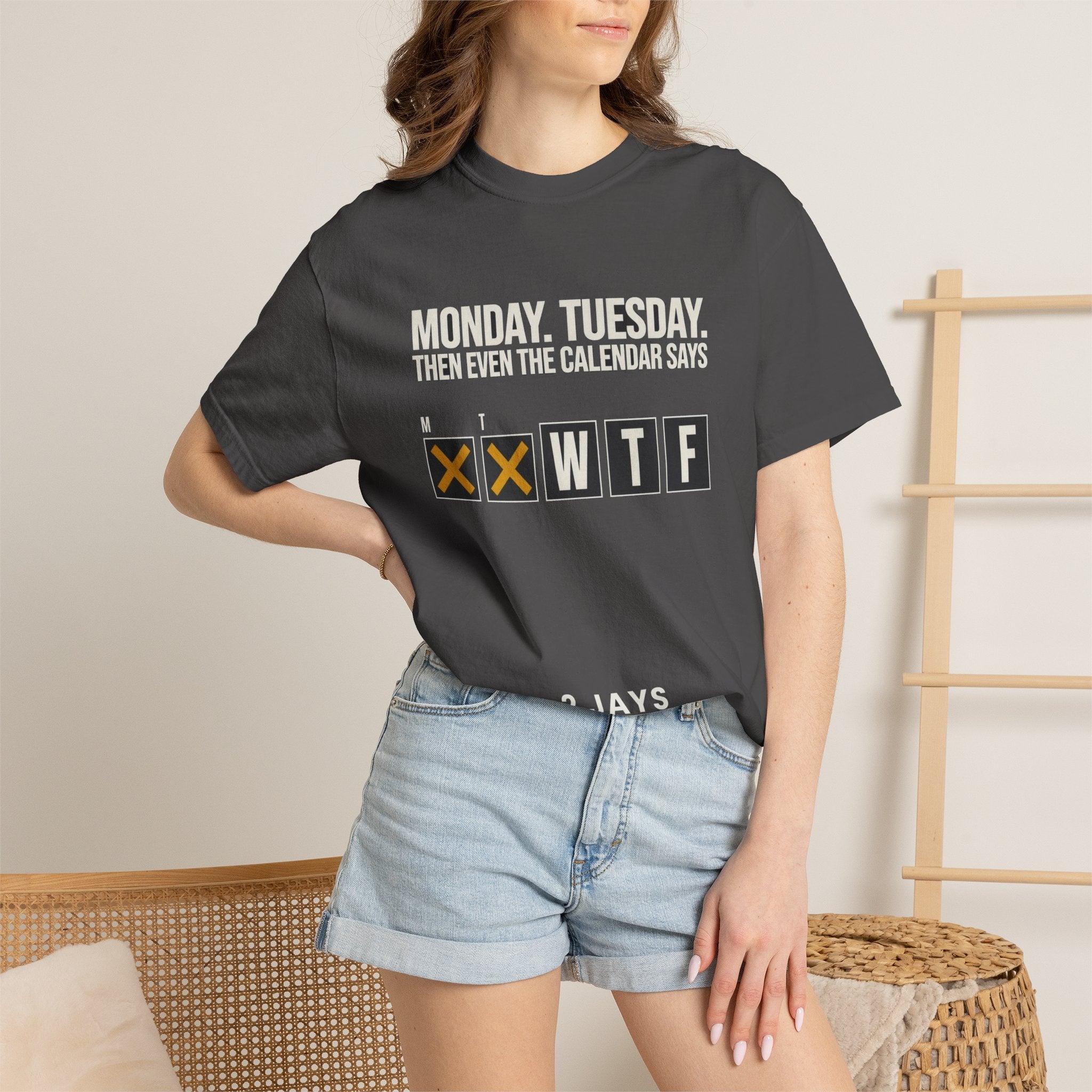 Fact Of Life: Mon+Tue = WTF Calendar