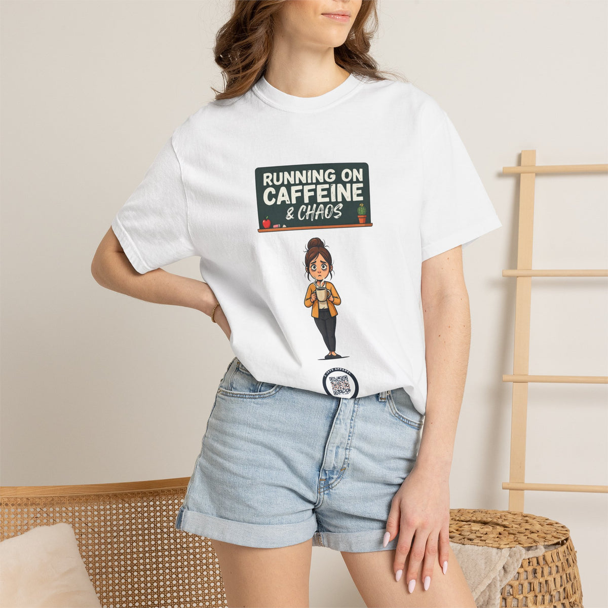 Running On Caffeine & Chaos (Teacher)