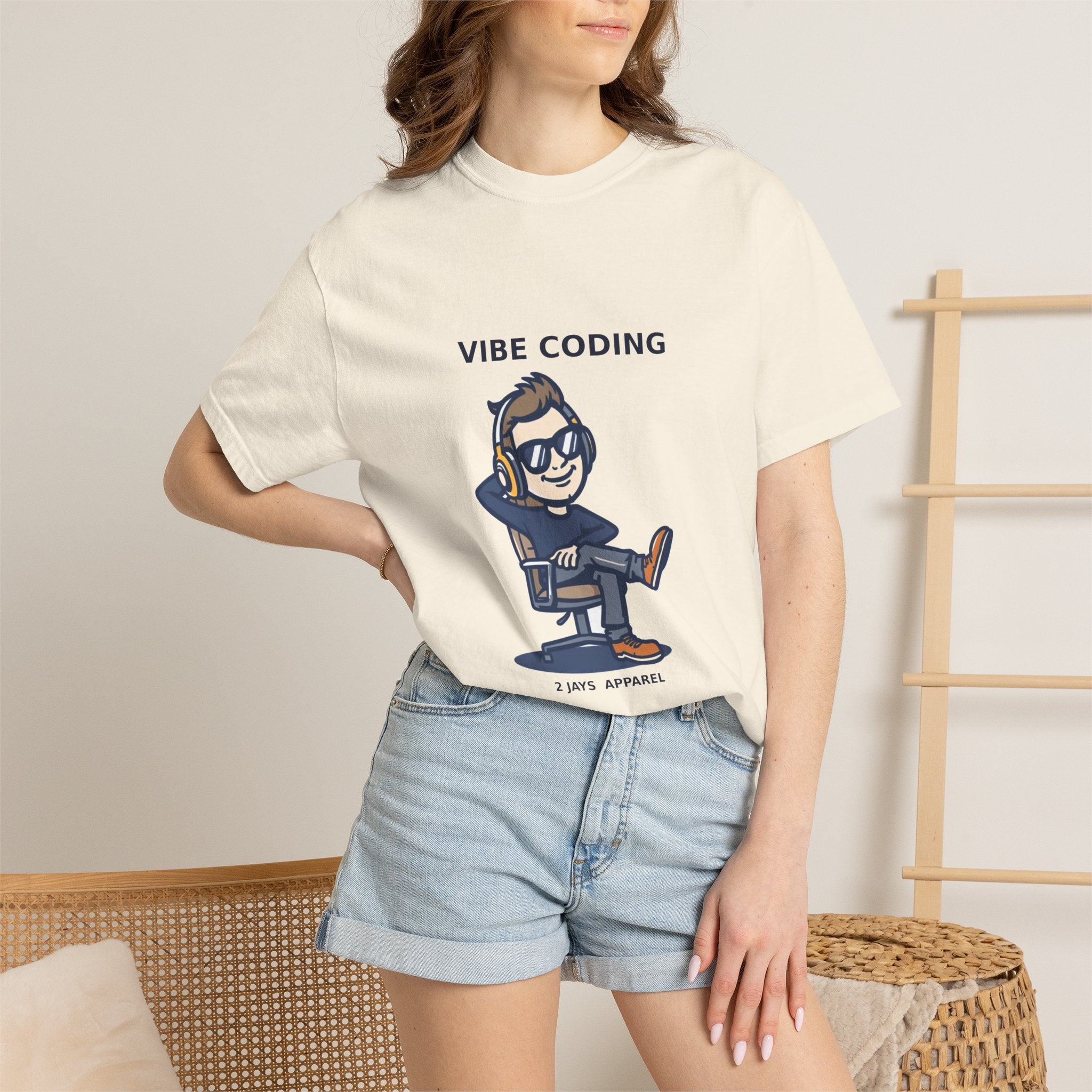 Vibe Coding — Funny Programmer Tee