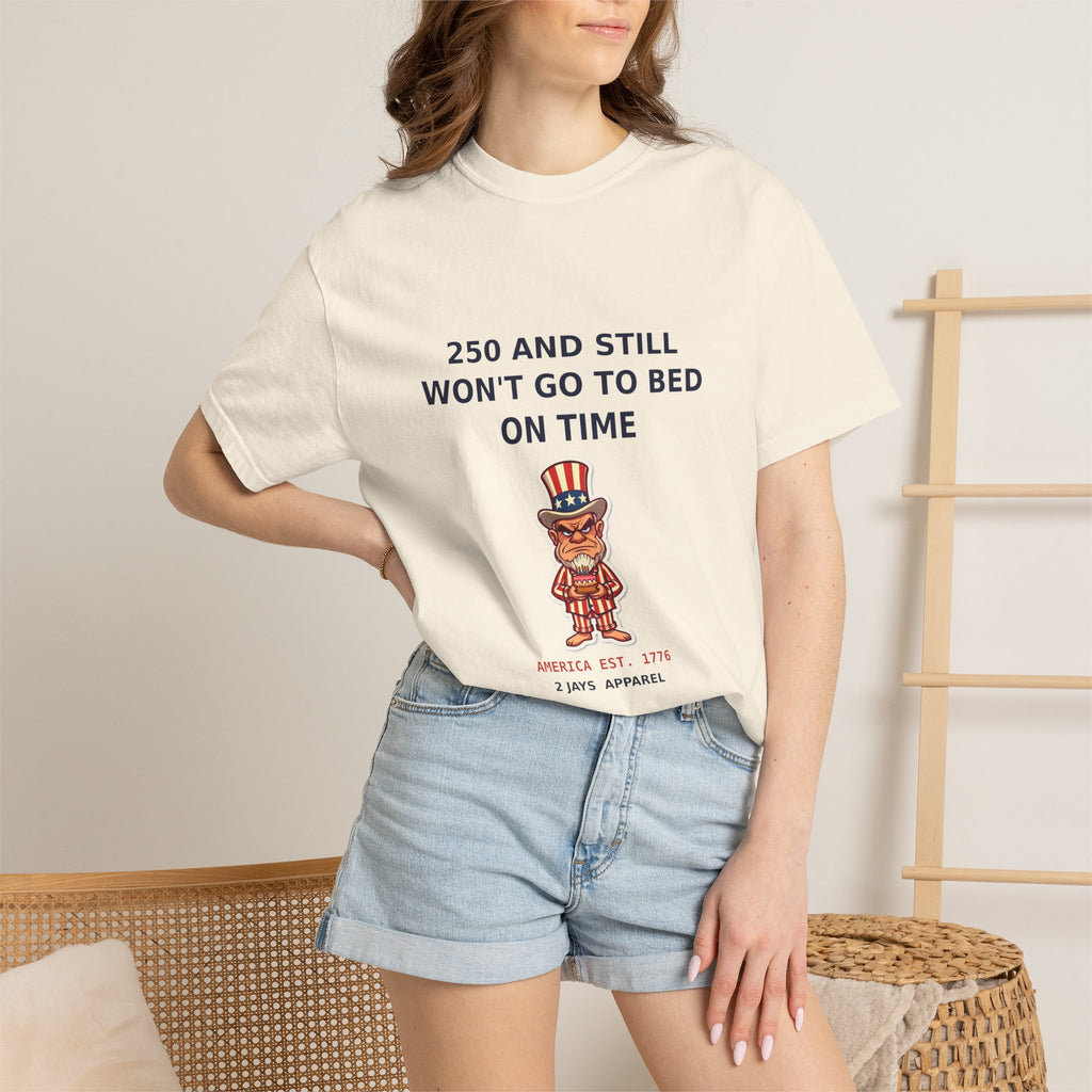 Two Hundred And Old — Funny USA 250th Tee