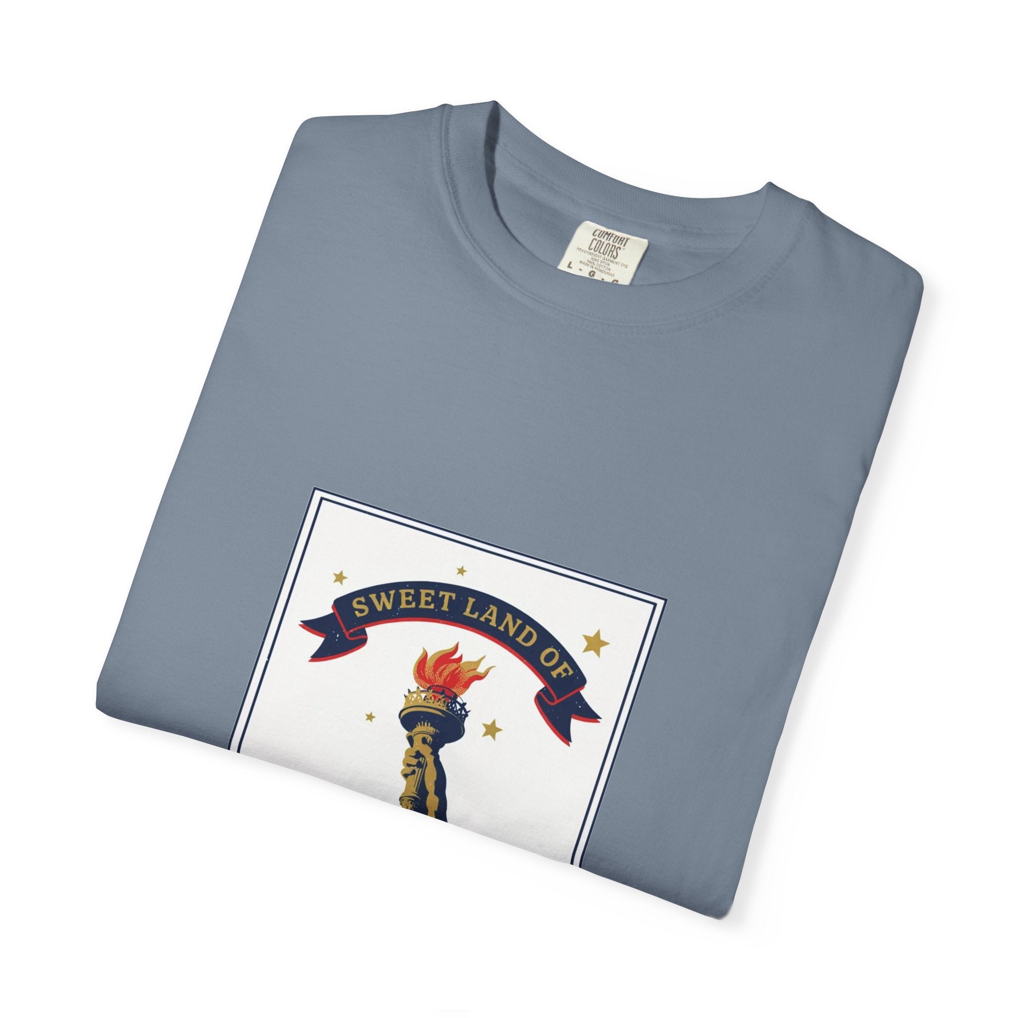 Sweet Land Of Liberty — Patriotic Statue Of Liberty Tee