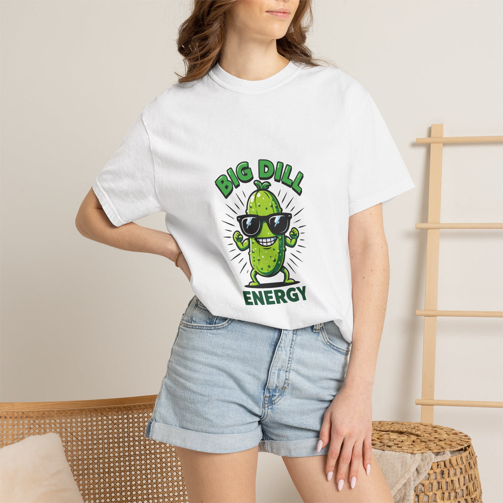 Big Dill Energy — Funny Sunglasses Pickle Tee