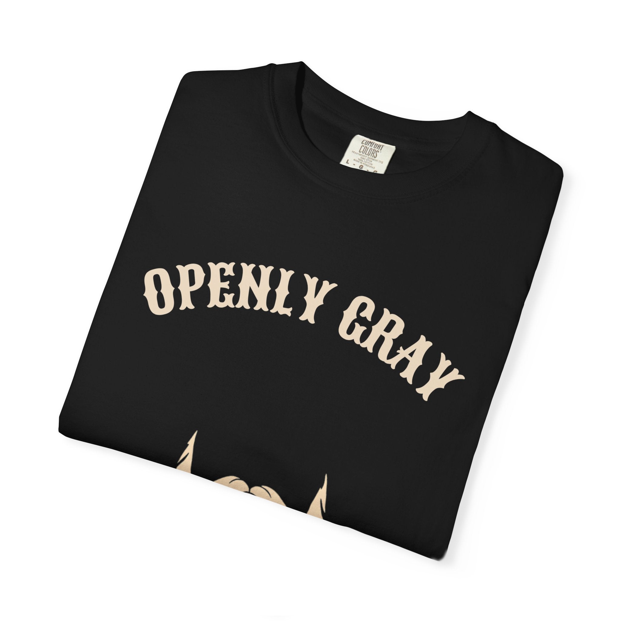 Openly Gray — Funny Bearded Distinguished Tee