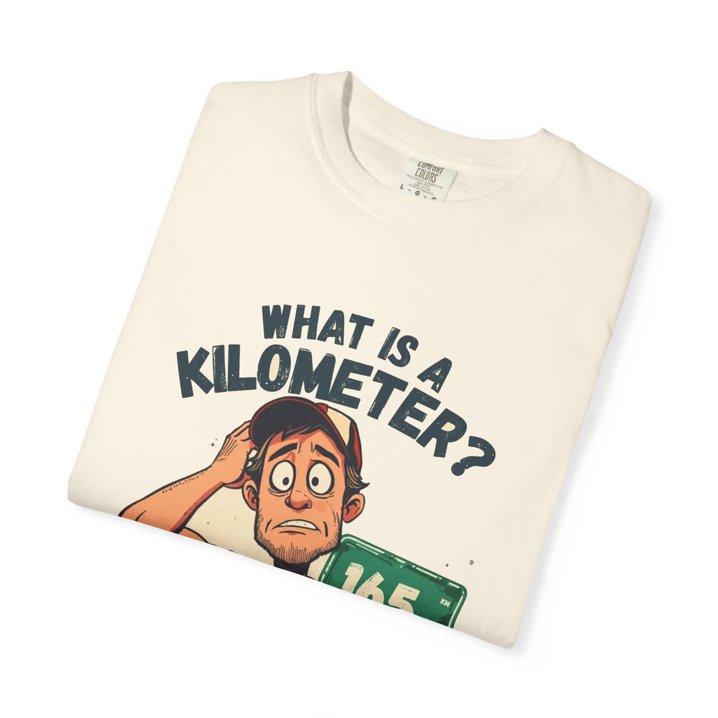 What Is A Kilometer?! (confused + km sign)