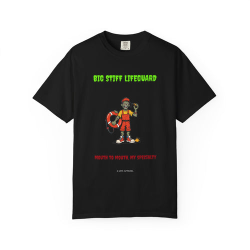 Big Stiff Lifeguard — Zombie Tee (18+)