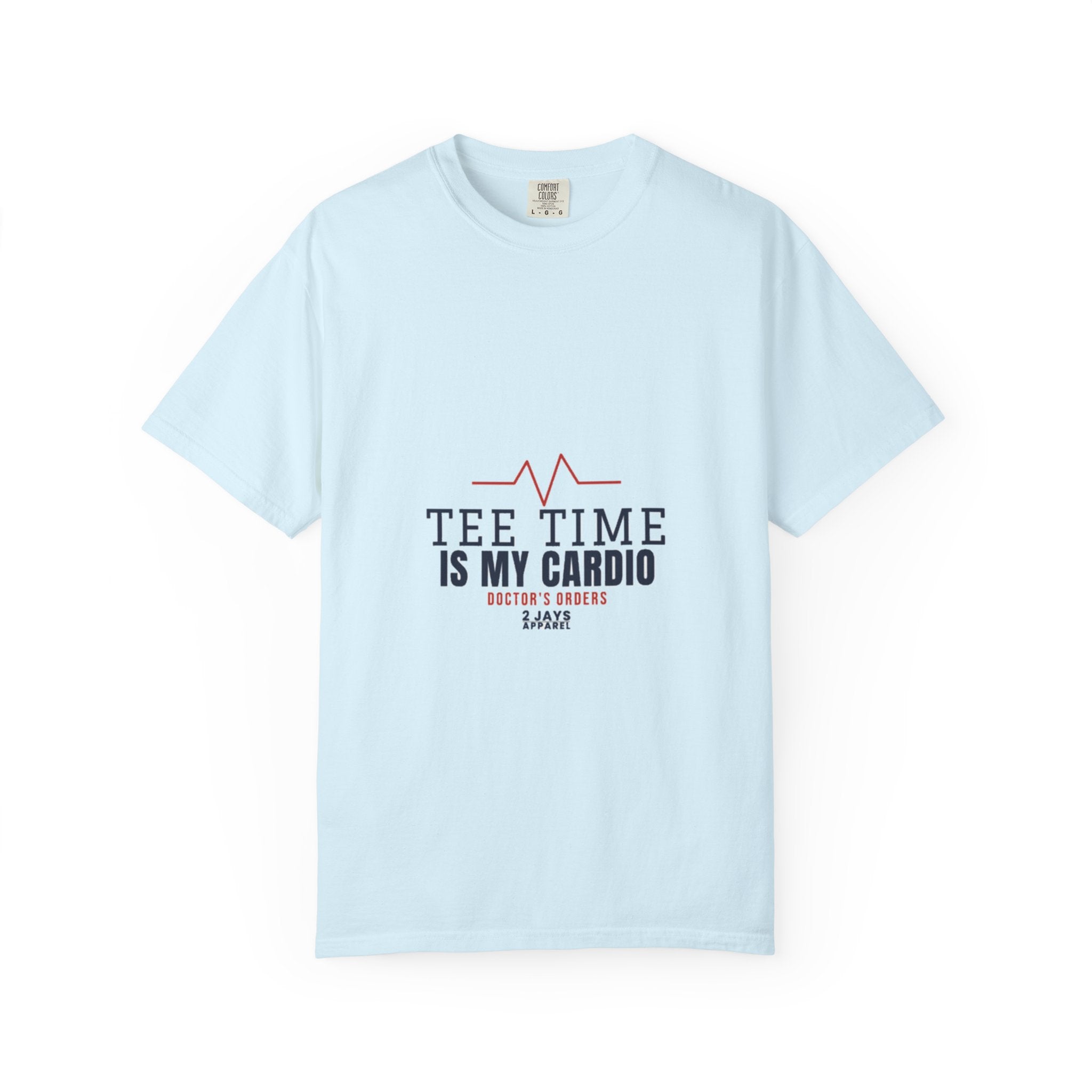 Tee Time Is My Cardio (left-chest)