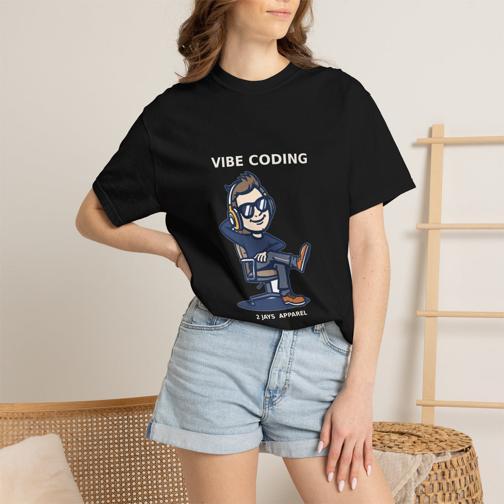 Vibe Coding — Funny Programmer Tee