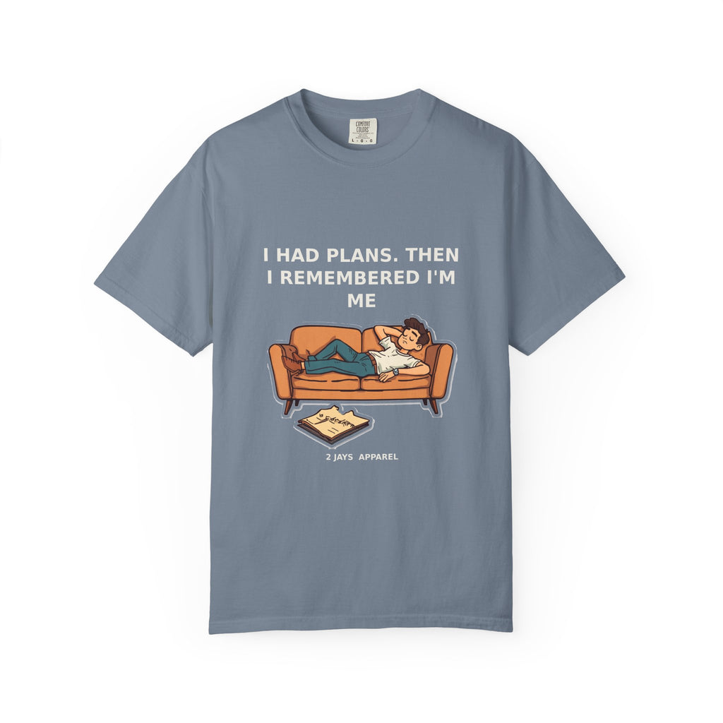 Allergic To Plans — Funny Introvert Tee