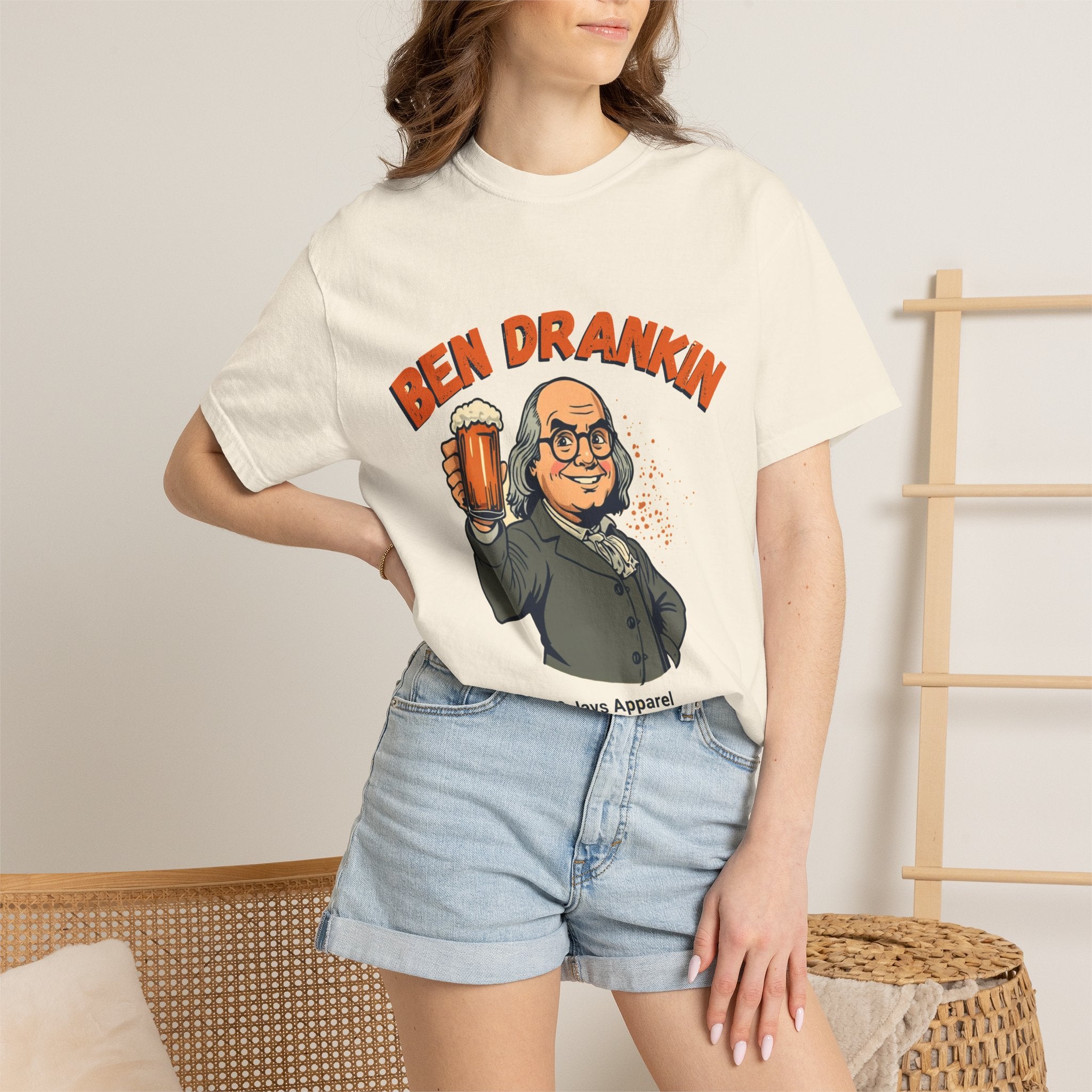 Ben Drankin — Funny Founding Father Drinking Tee
