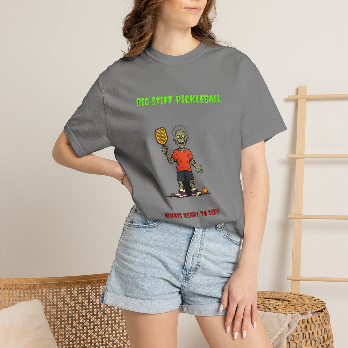 🧟 Big Stiff PICKLEBALL — "always ready to serve"