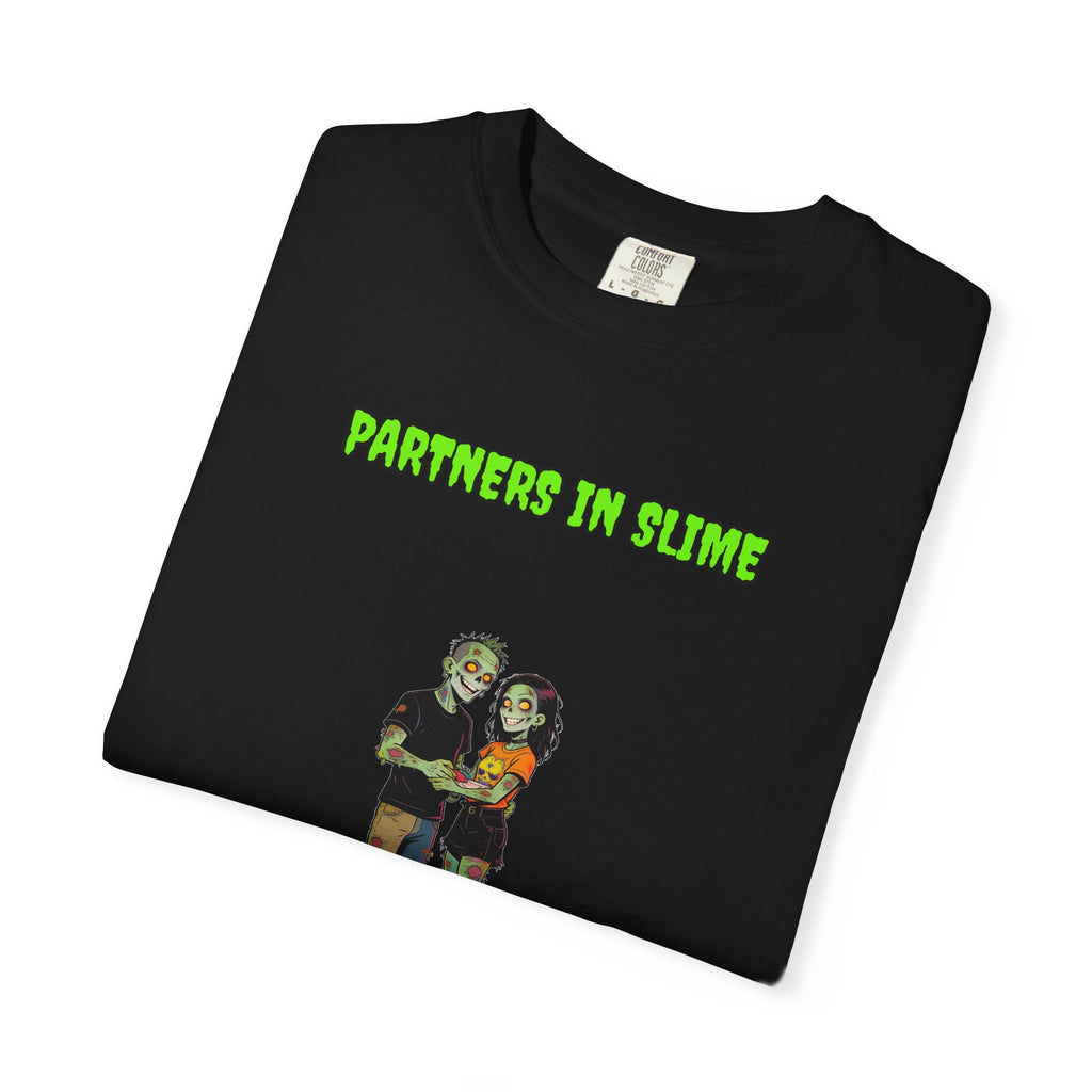 Partners In Slime — Zombie Couple Tee