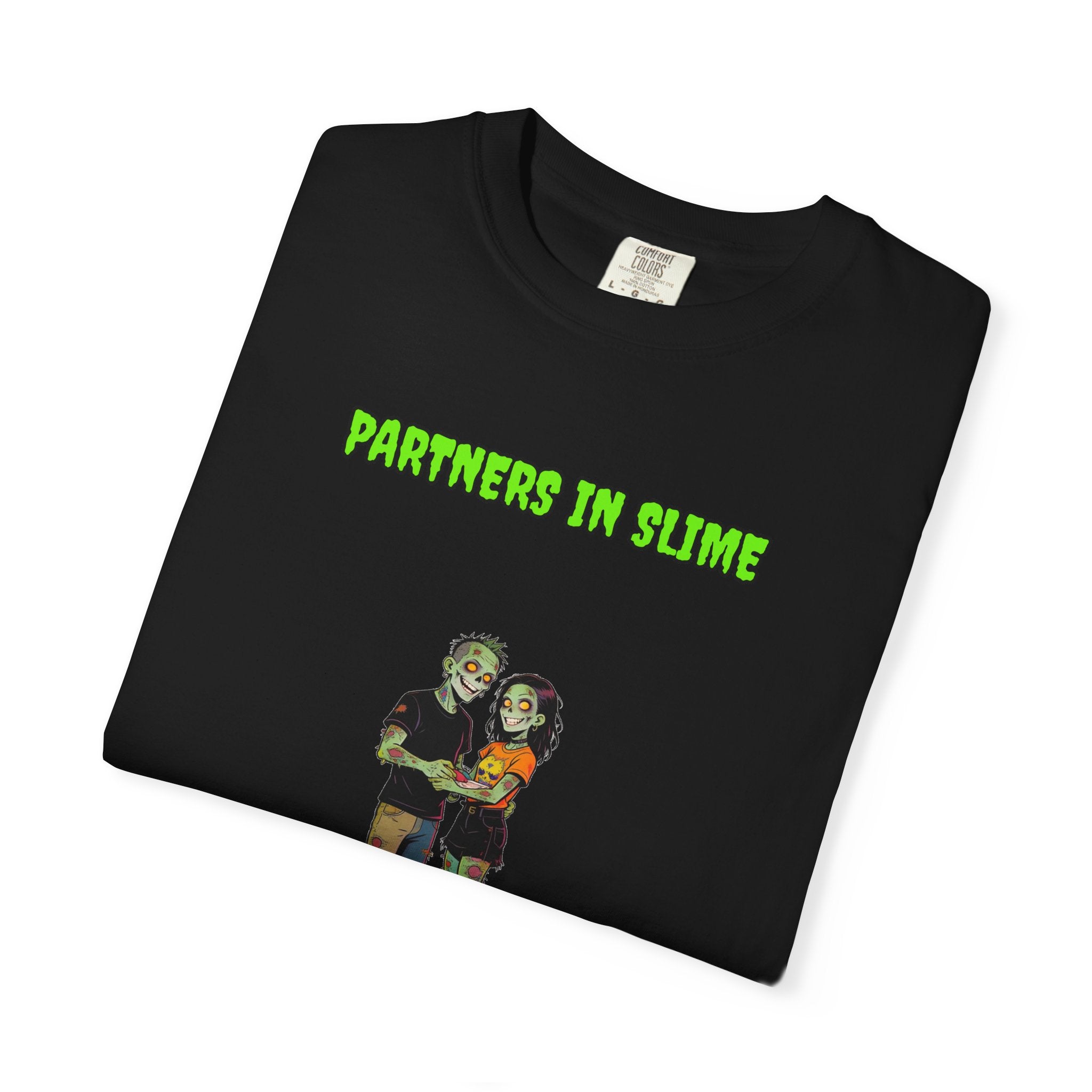 Partners In Slime — Zombie Couple Tee