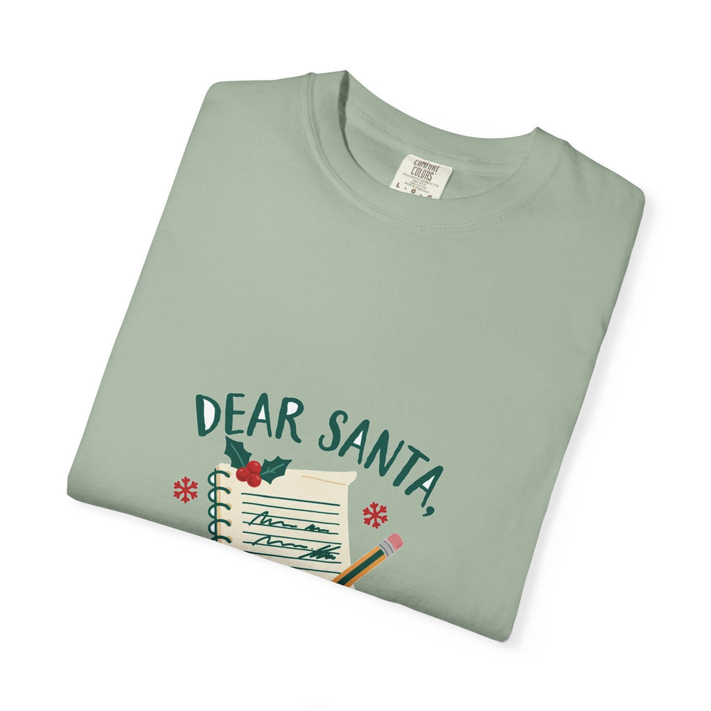 Dear Santa I Can Explain — Funny Christmas Tee