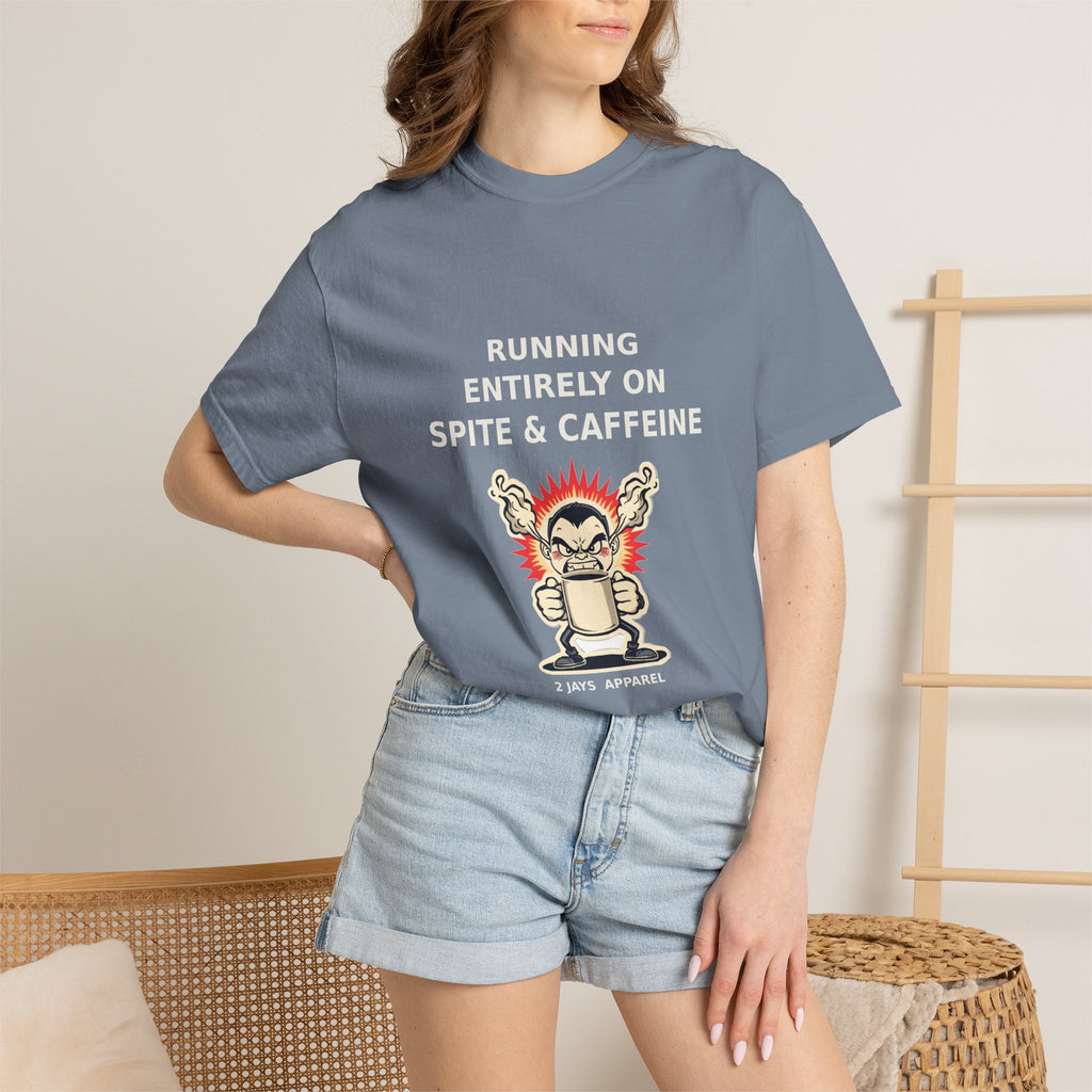Powered By Spite — Funny Sarcastic Tee