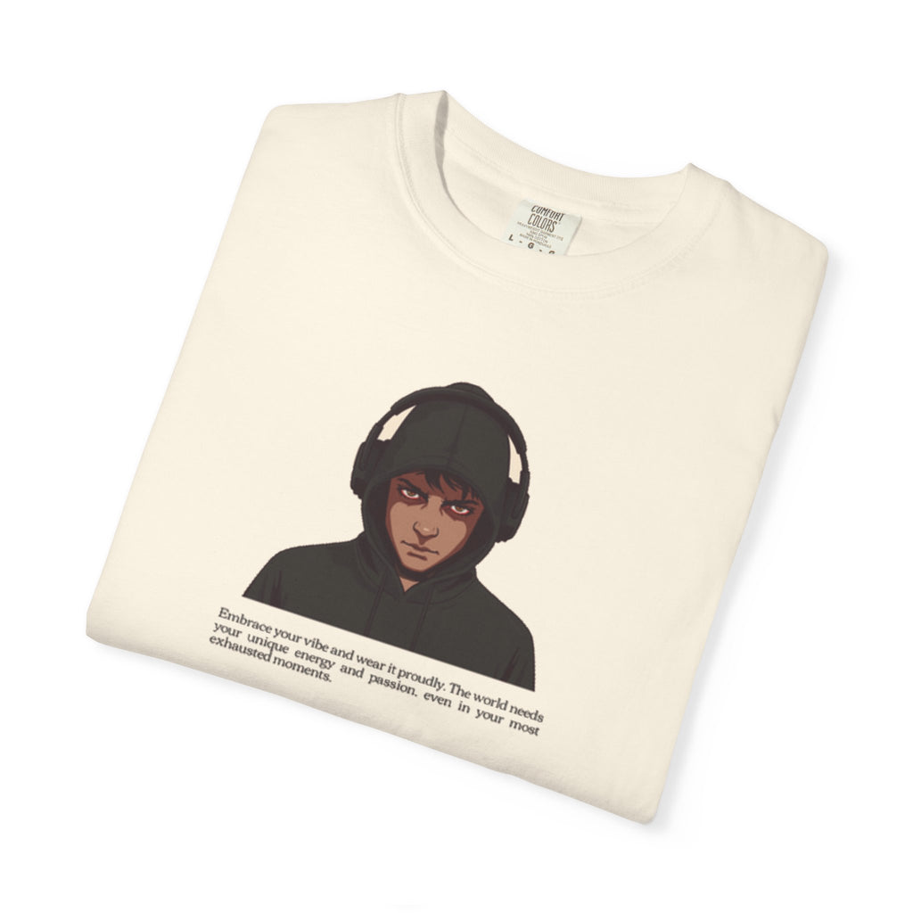 Headphones Hoodie Red Eyes — Vibe Coder 1