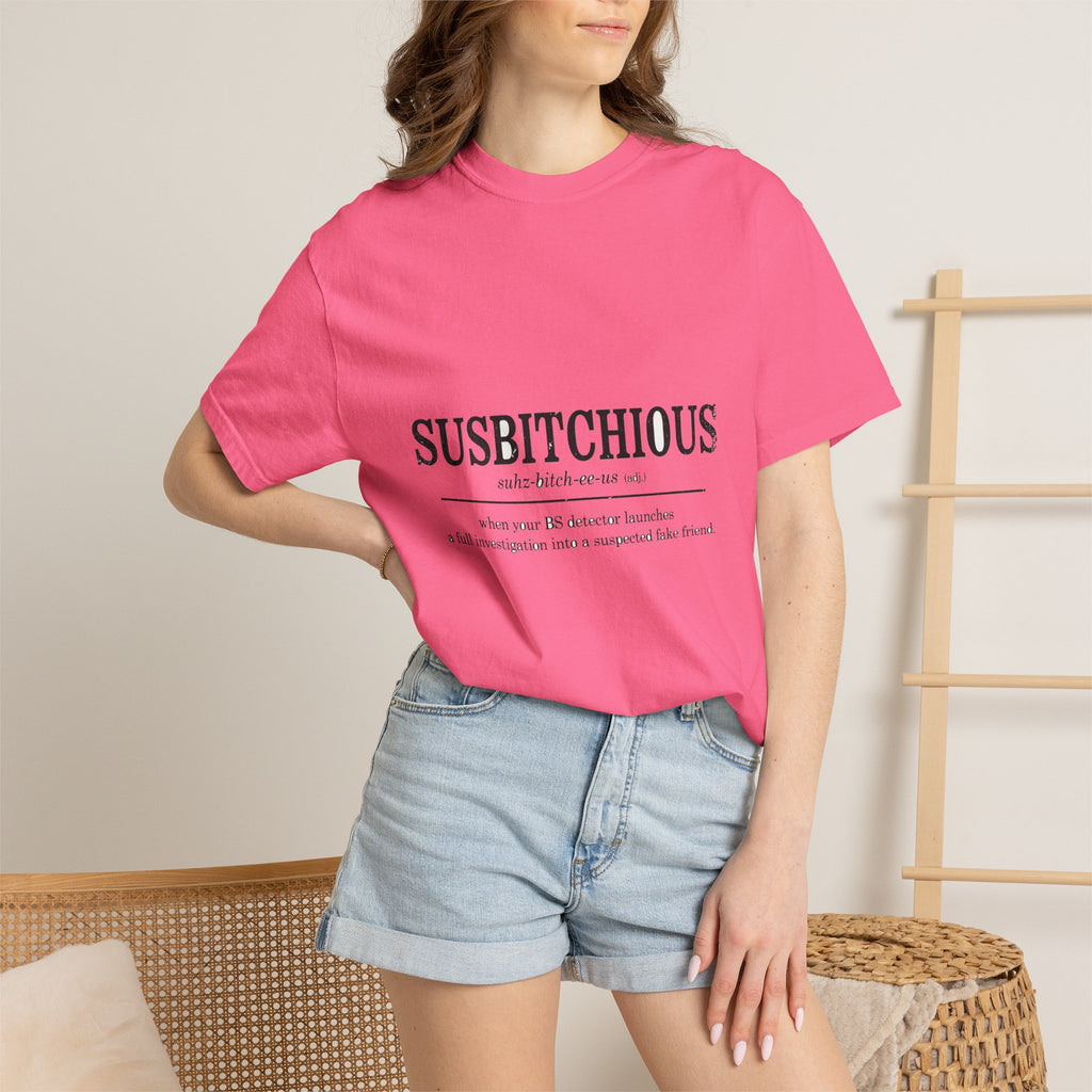 Susbitchious Definition - Funny Adult Humor Tee (18+)