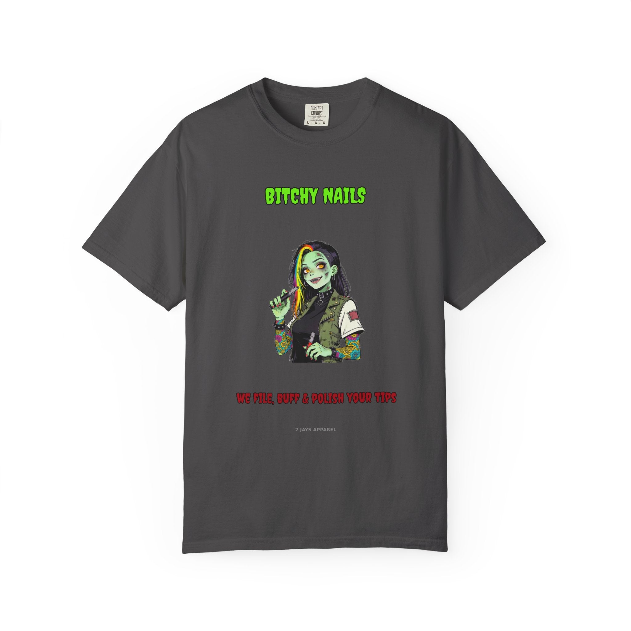 Bitchy Nails — Zombie Tee