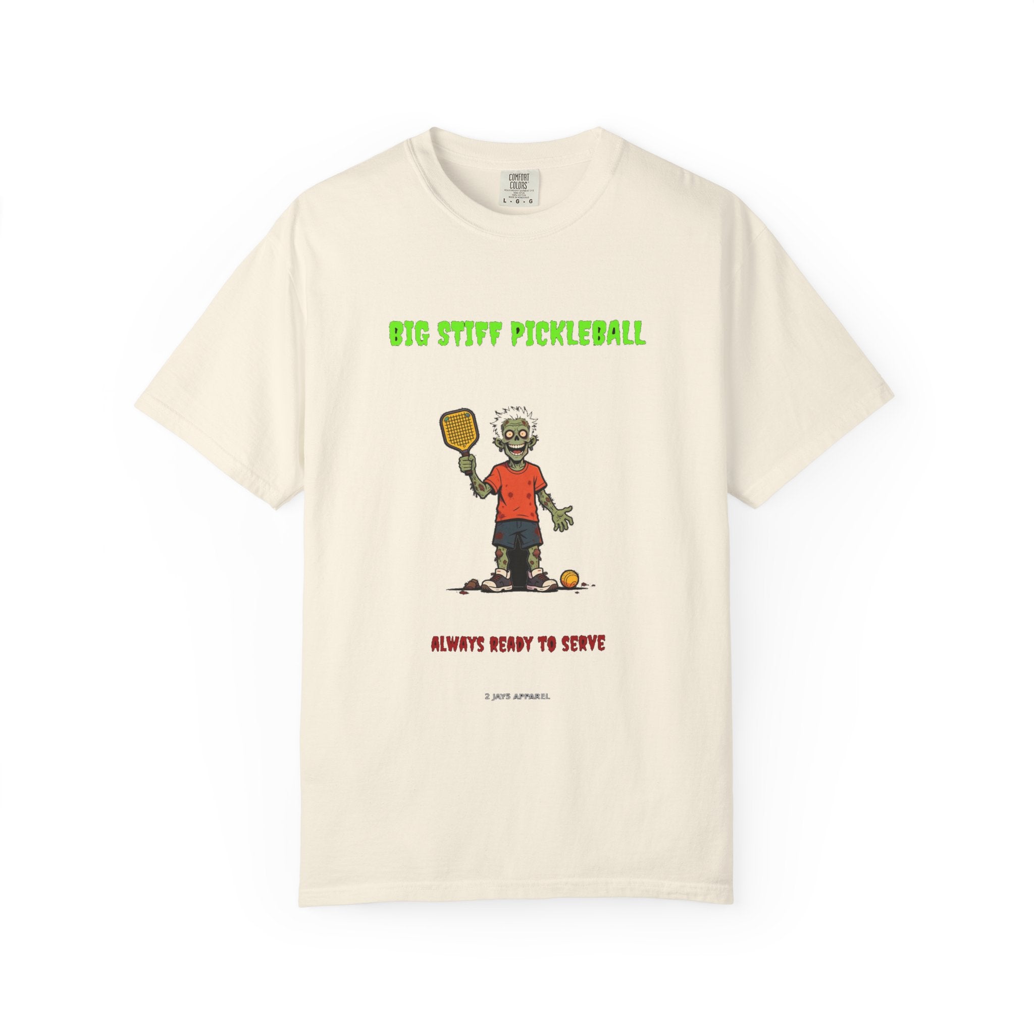 🧟 Big Stiff PICKLEBALL — "always ready to serve"