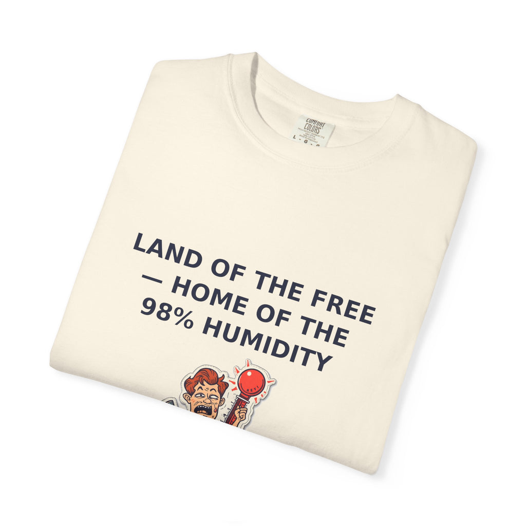 Sweat, Spangled — Funny 4th of July Humidity Tee