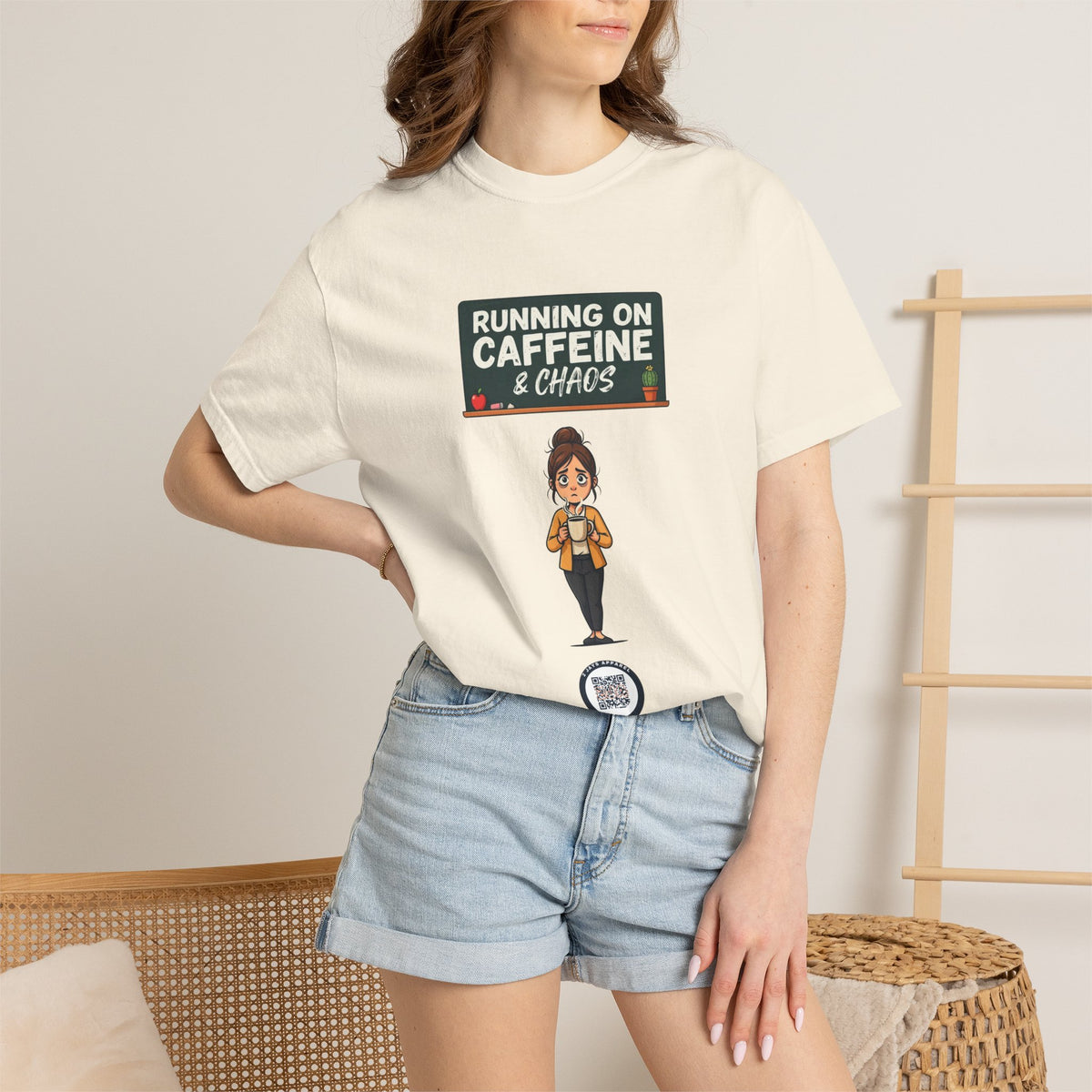 Running On Caffeine & Chaos (Teacher)