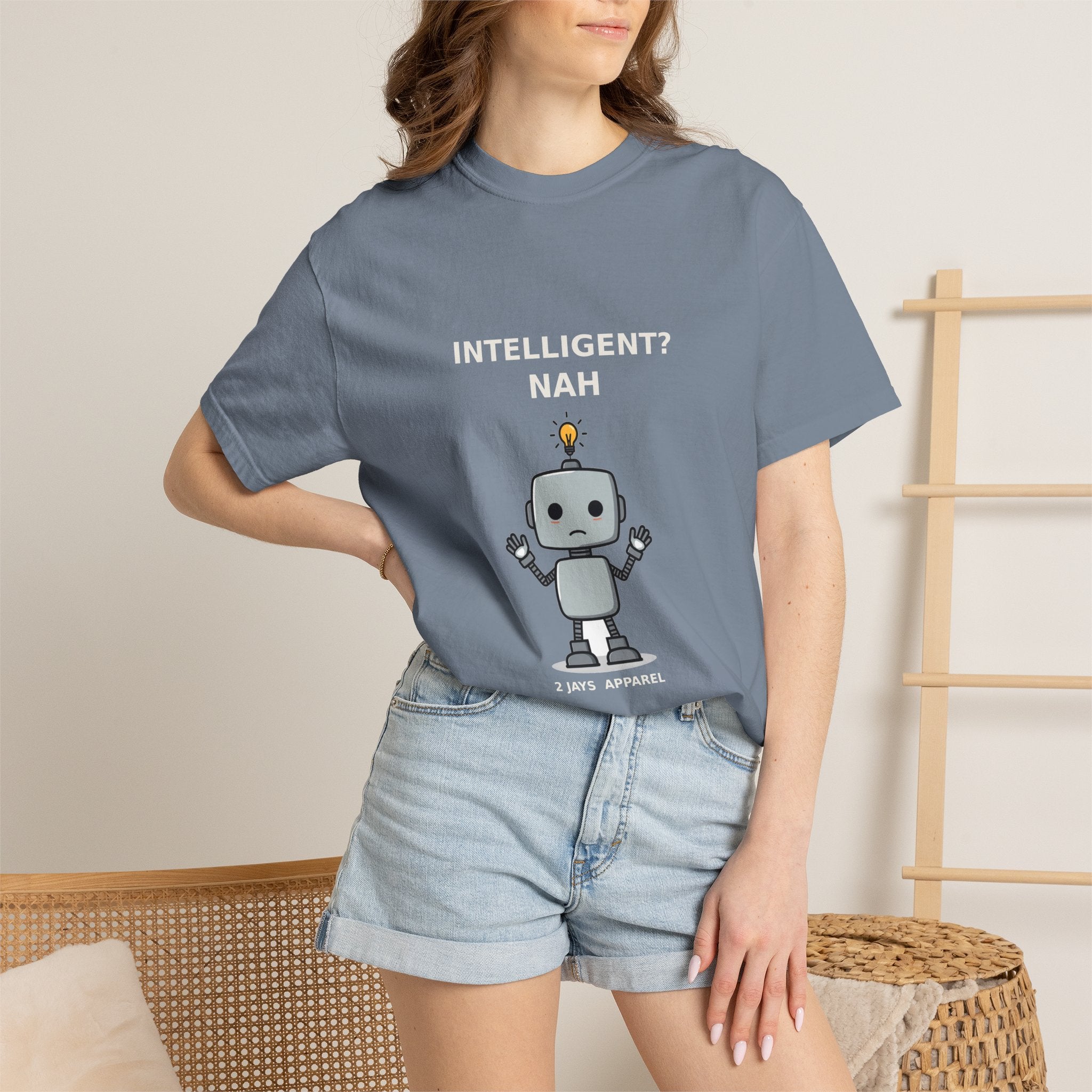 Artificial Intelligence? Nah — Funny AI Tee