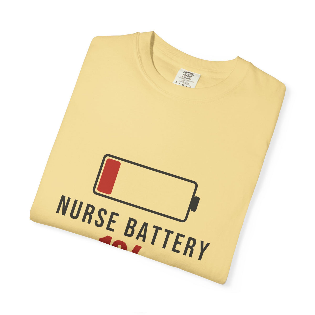Nurse Battery Funny T-Shirt | Soft Unisex Tee | Sarcastic Gift