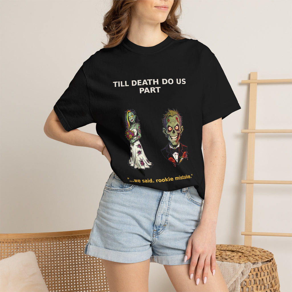 🧟💍 Zombie Couple — TILL DEATH DO US PART — "...we said. rookie mistake."