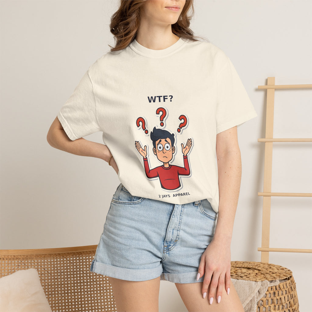 WTF? — Funny Confused Sarcastic Tee
