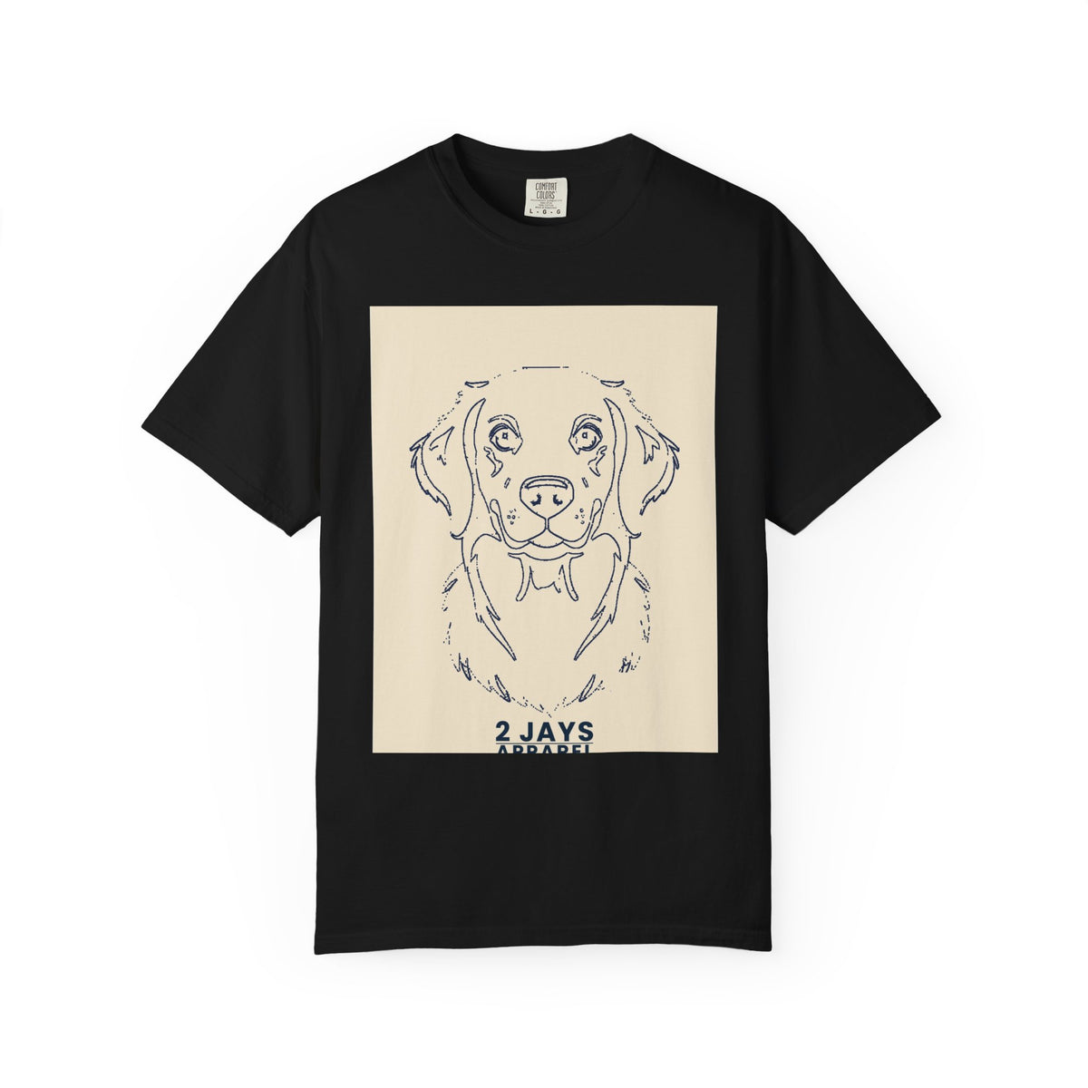 Golden Retriever — Line Outline