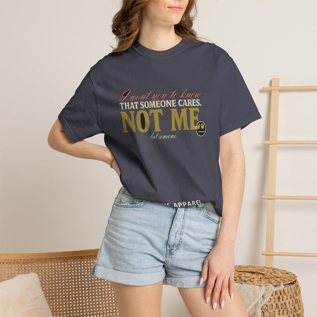 Someone Cares, Not Me But Someone - Funny Sarcastic Tee