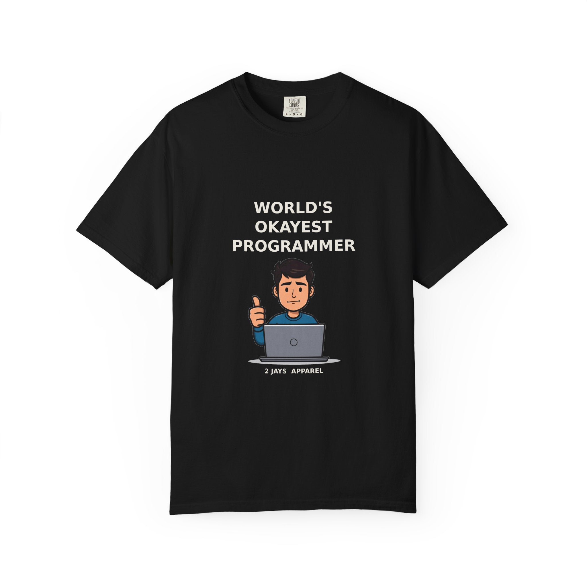 World's Okayest Programmer — Funny Coder Tee