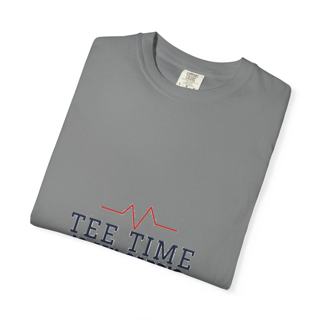 Tee Time Is My Cardio (left-chest)