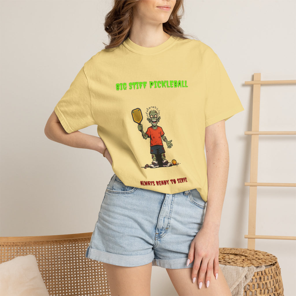 🧟 Big Stiff PICKLEBALL — "always ready to serve"