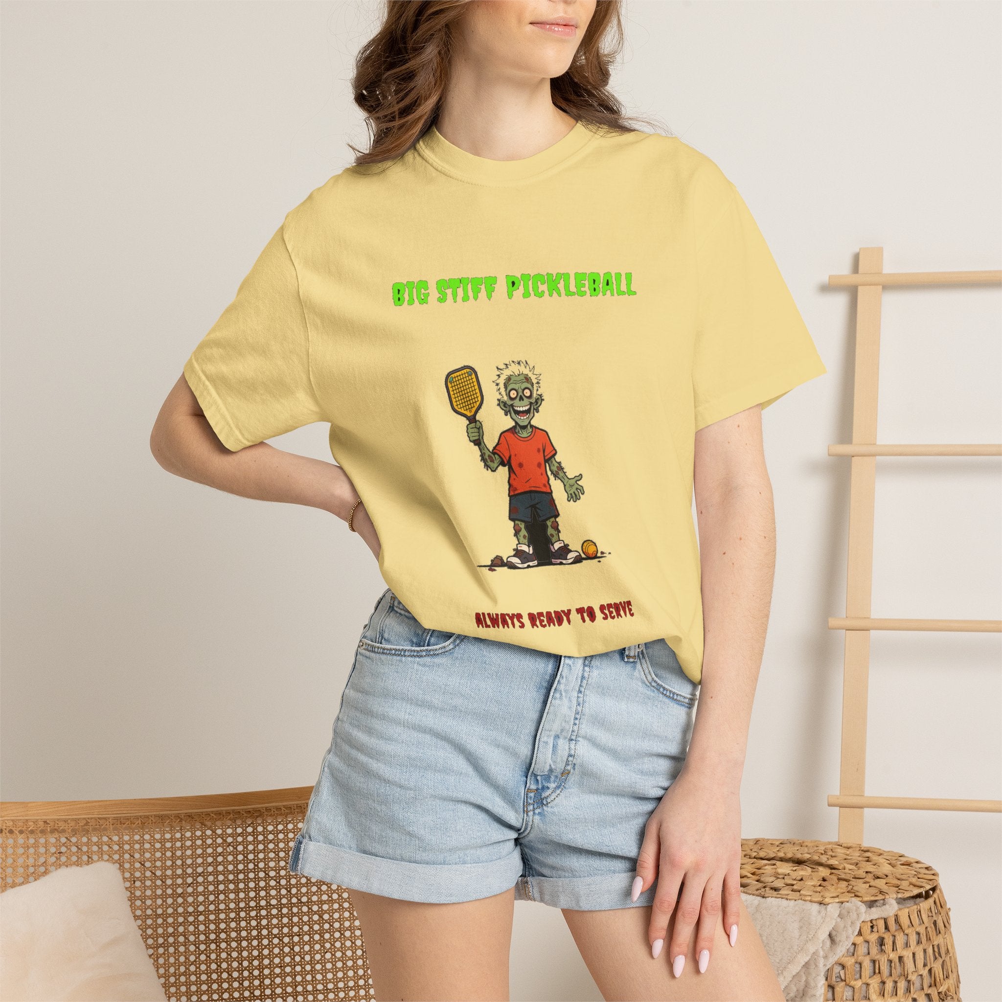 🧟 Big Stiff PICKLEBALL — "always ready to serve"