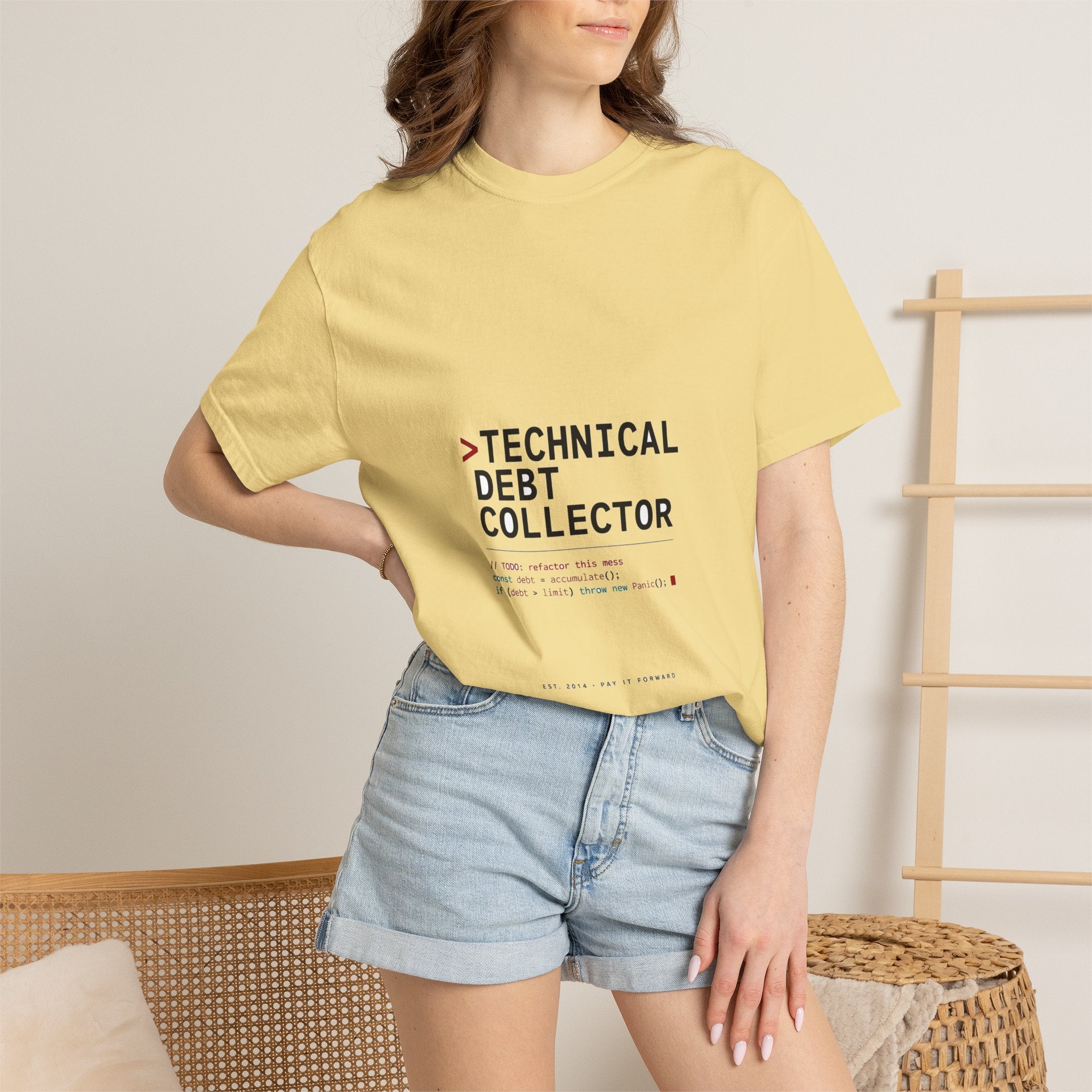 Technical Debt Collector — Dev Humor Tee