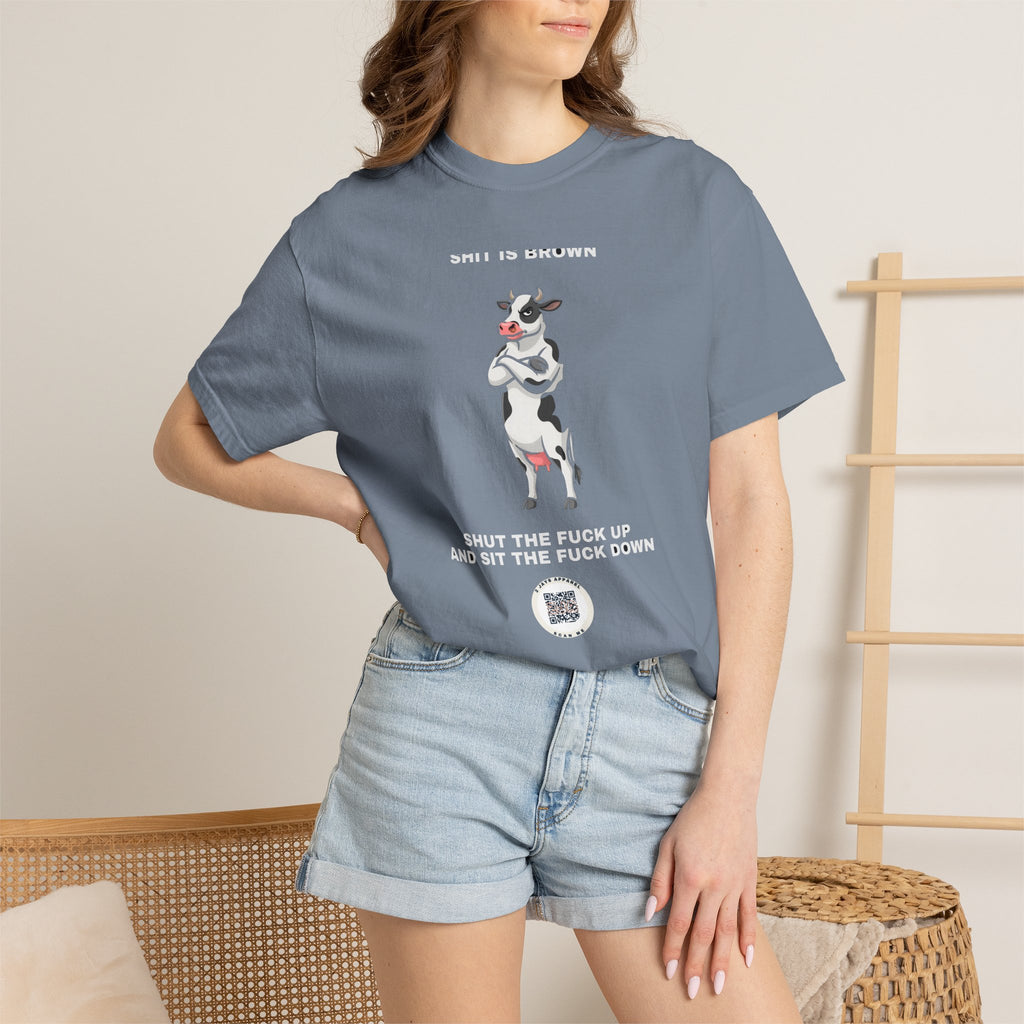 Cute-Savage Cow — roses are red, shit is brown (18+)