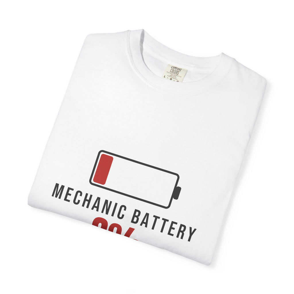 Mechanic Battery Funny T-Shirt | Soft Unisex Tee | Sarcastic Gift